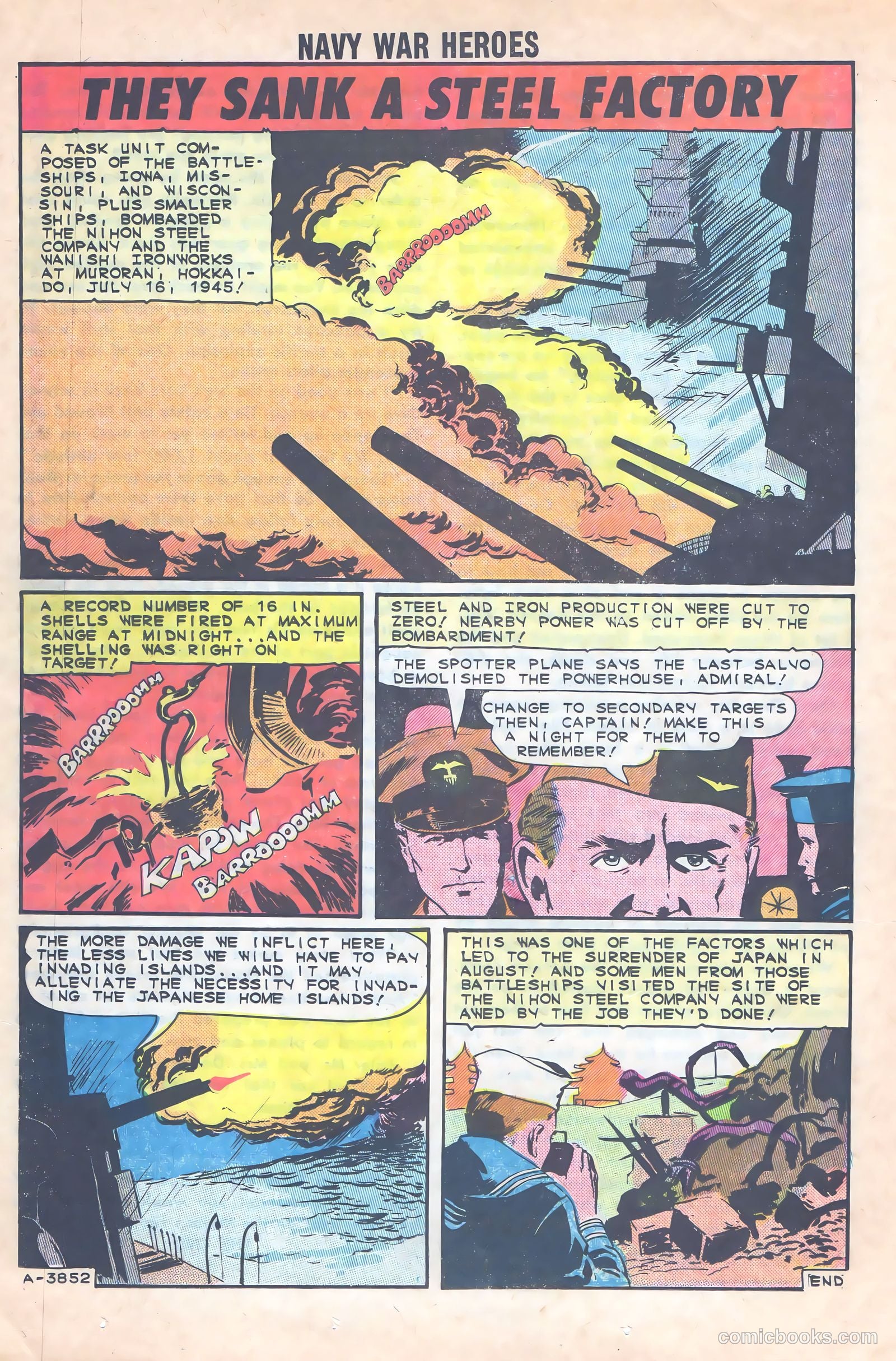 Navy War Heroes #5 — page 15 of 38