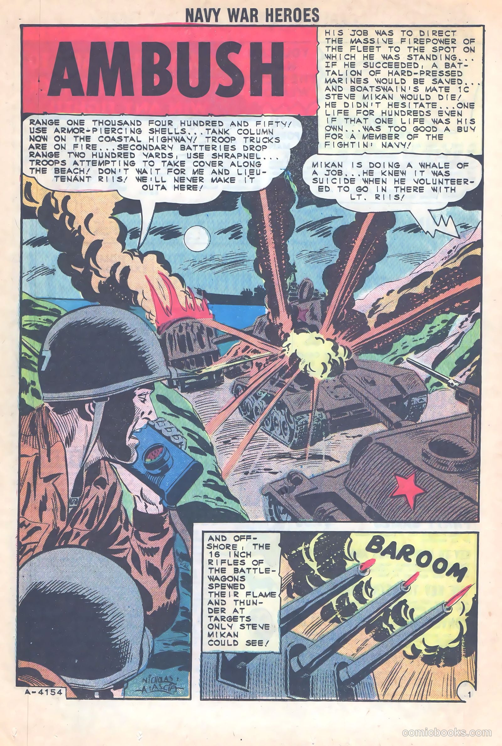 Navy War Heroes #5 — page 17 of 38