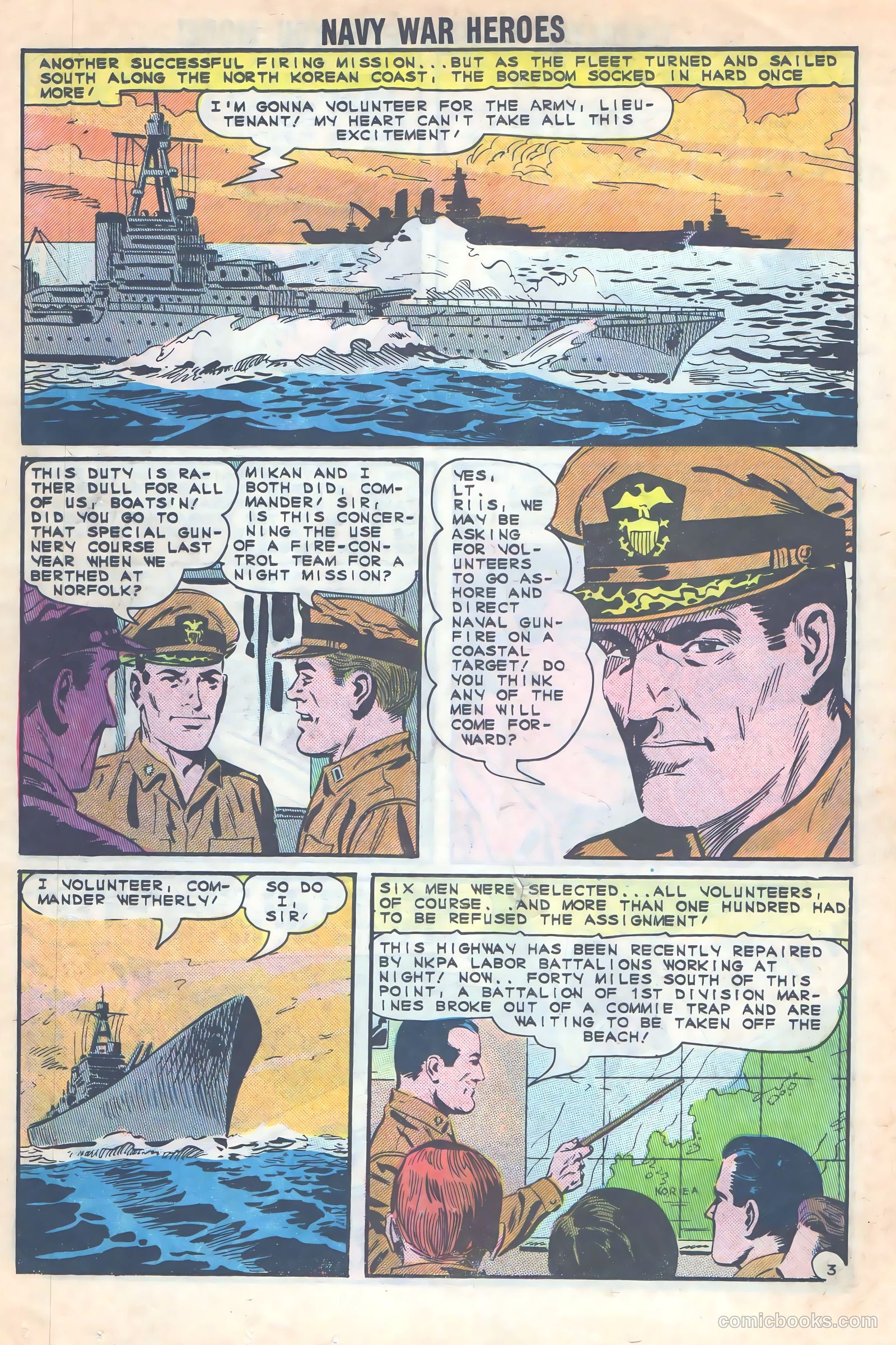 Navy War Heroes #5 — page 19 of 38