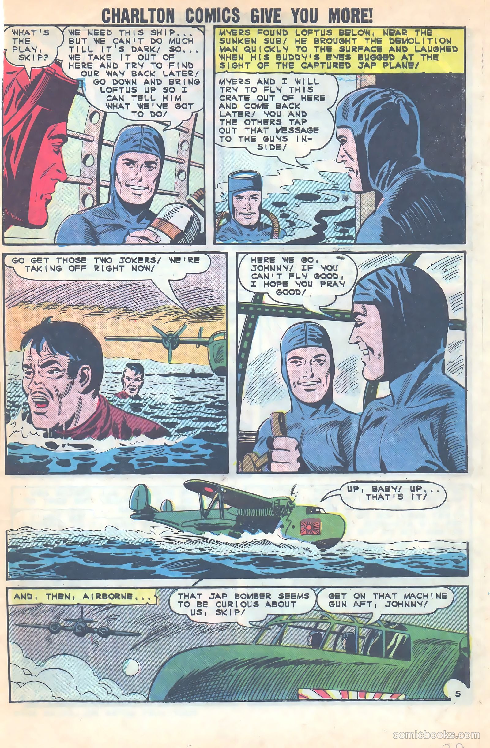 Navy War Heroes #5 — page 30 of 38