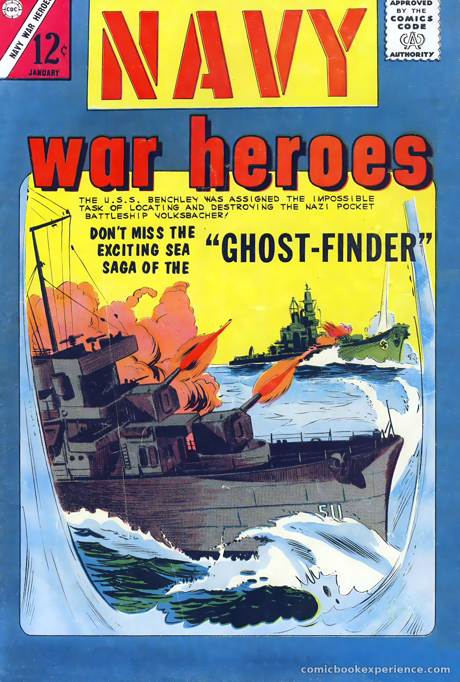 Navy War Heroes #6 — page 1 of 36