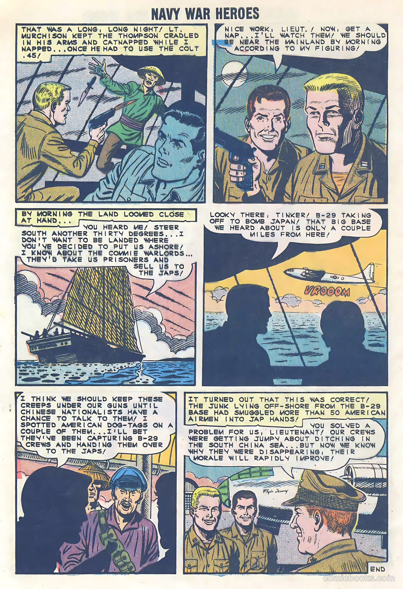 Navy War Heroes #6 — page 8 of 36