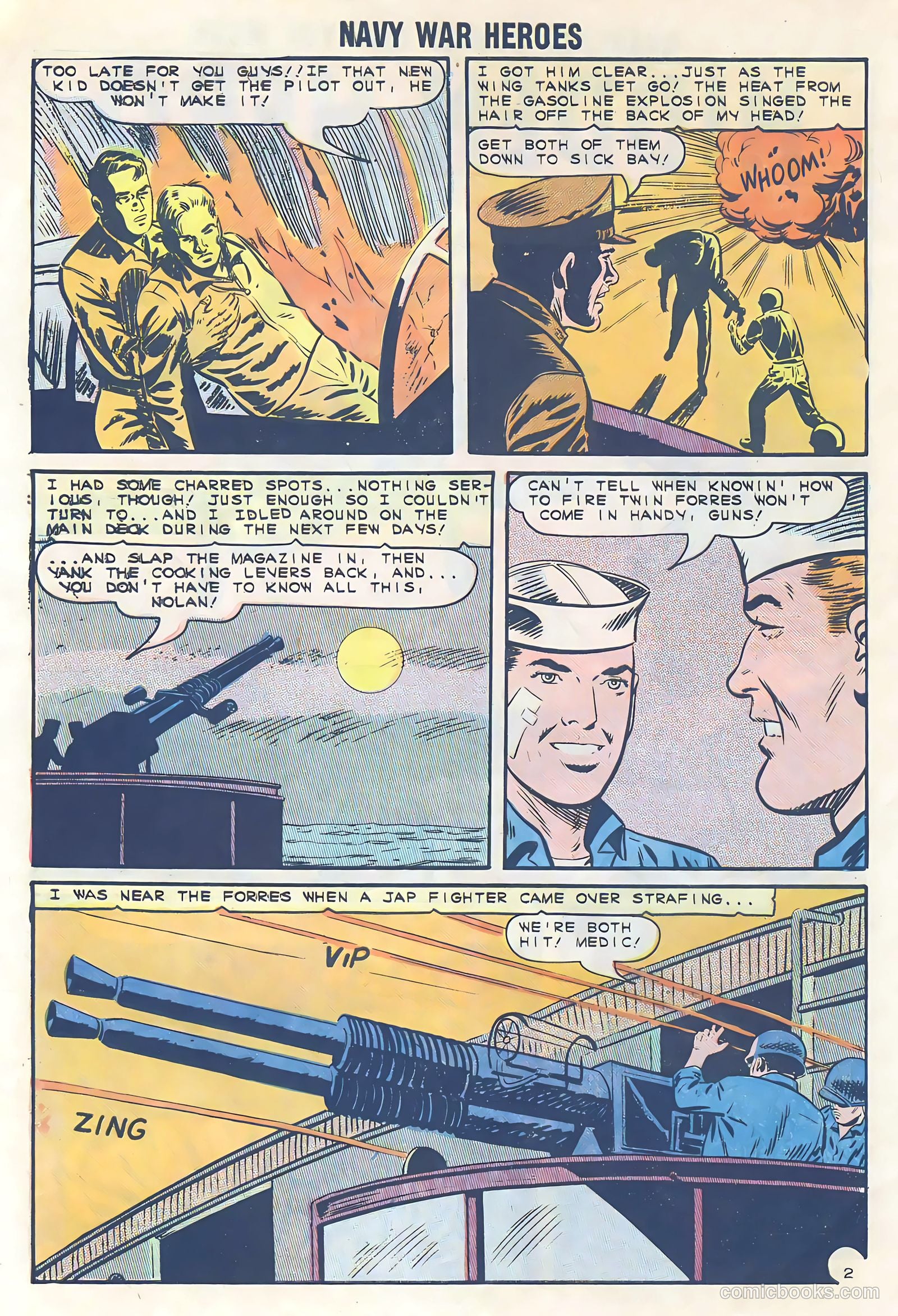 Navy War Heroes #6 — page 10 of 36