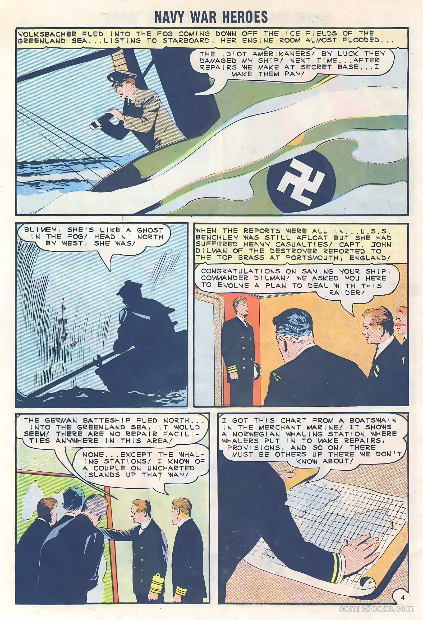 Navy War Heroes #6 — page 18 of 36