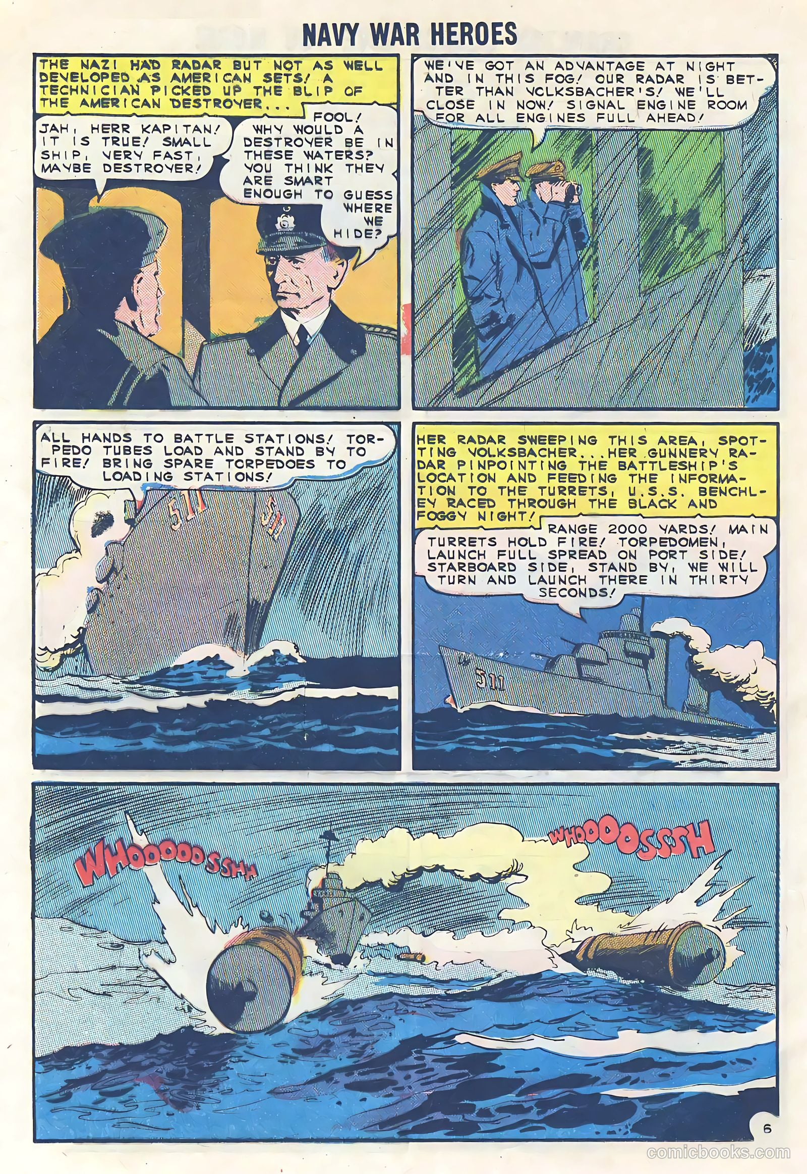 Navy War Heroes #6 — page 20 of 36