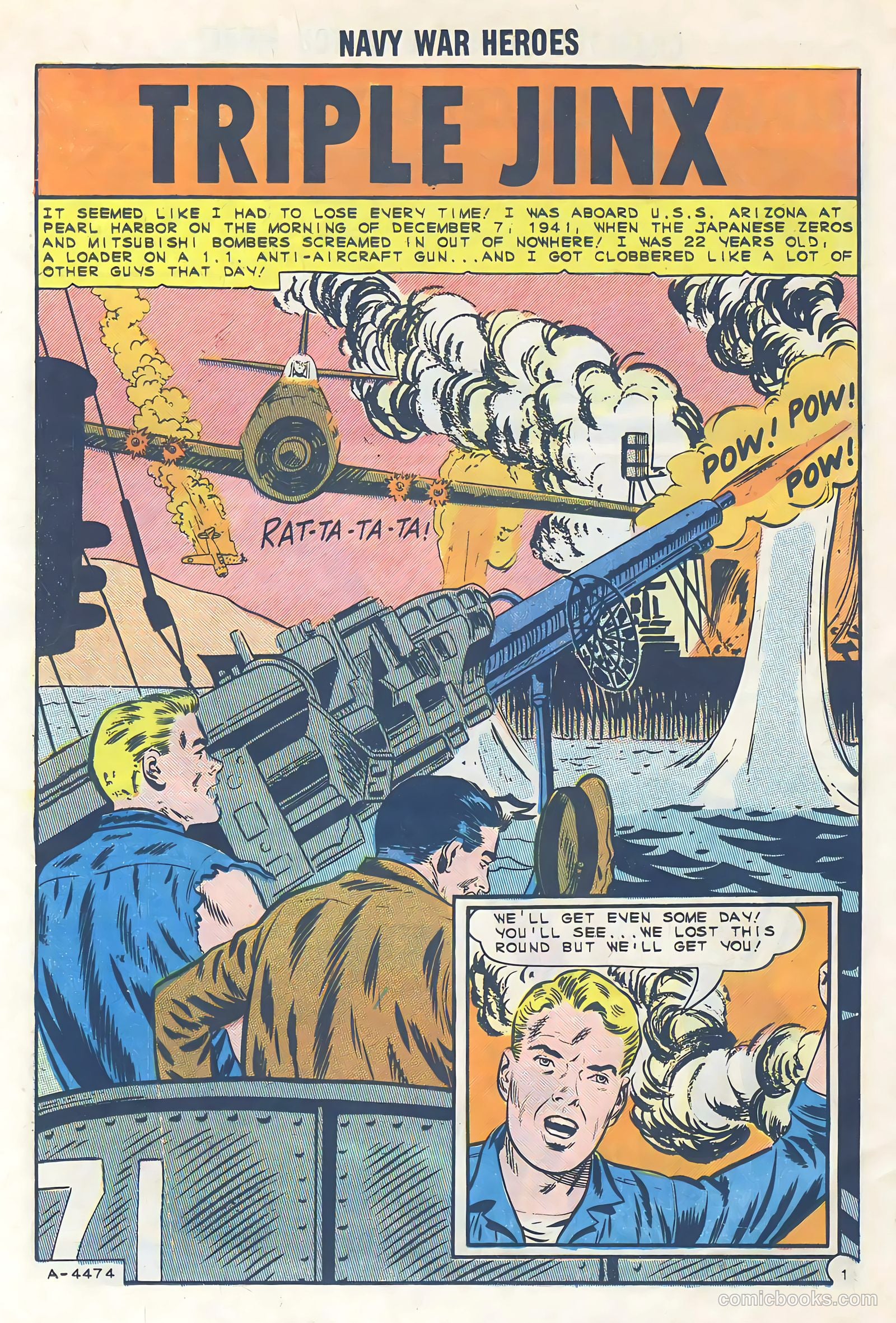 Navy War Heroes #6 — page 26 of 36