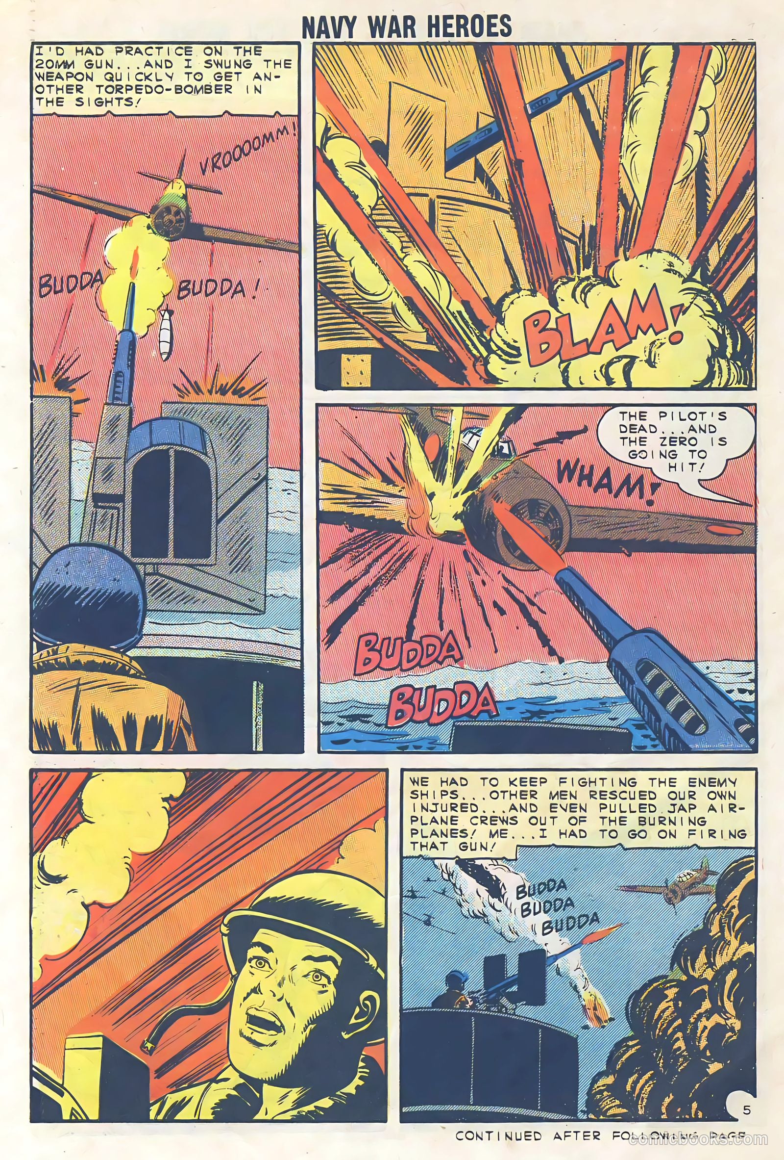 Navy War Heroes #6 — page 30 of 36