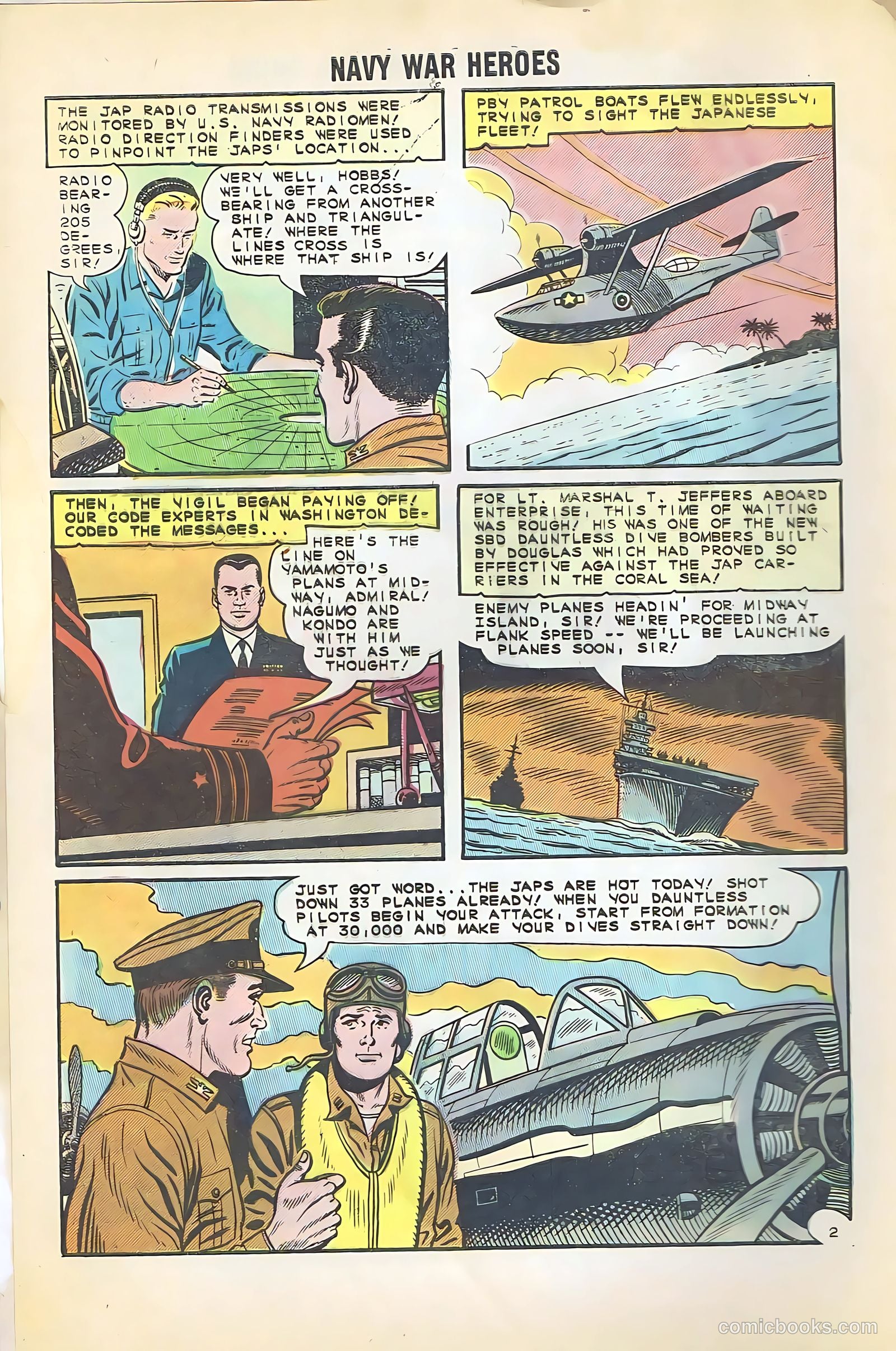 Navy War Heroes #7 — page 4 of 36