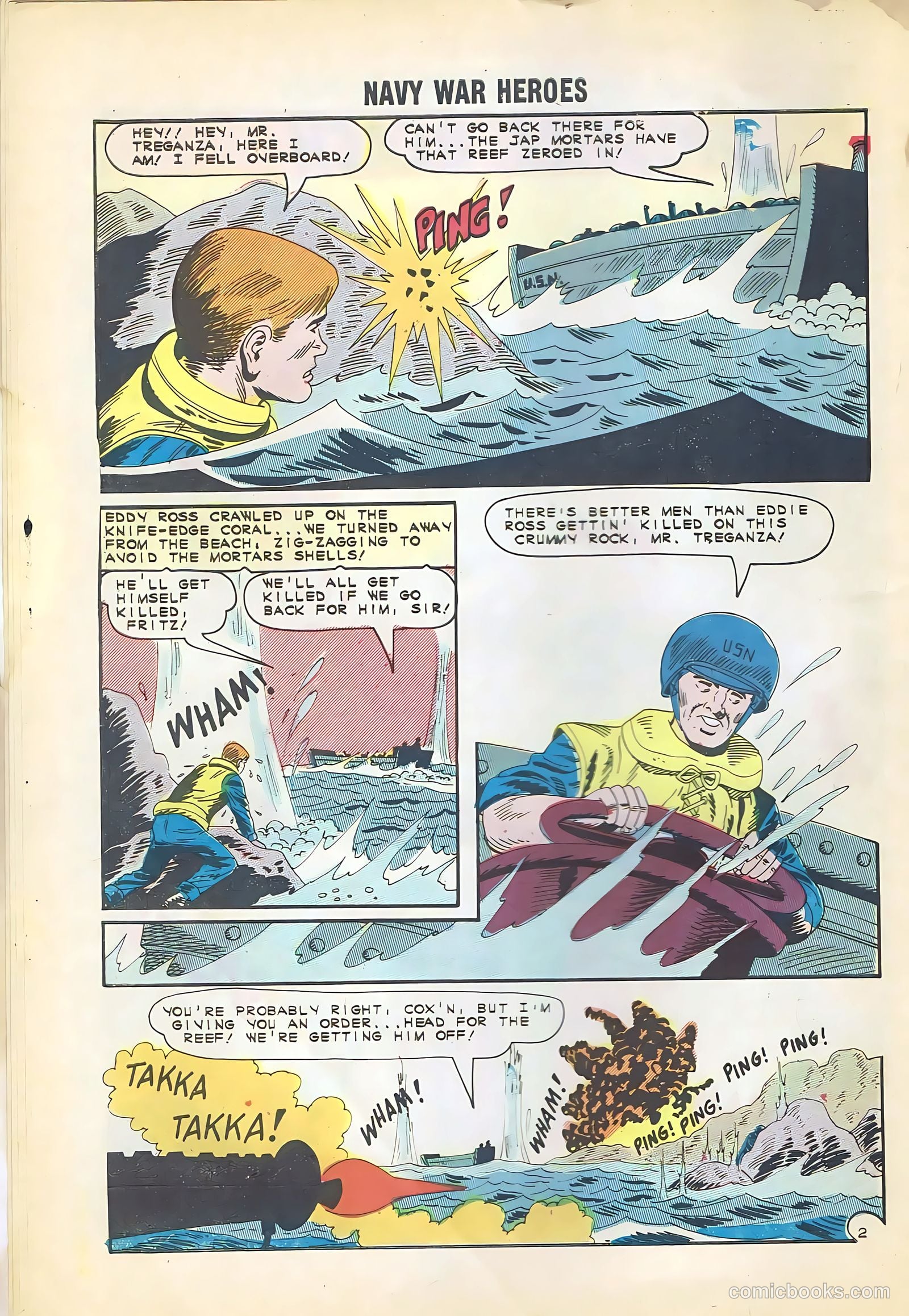Navy War Heroes #7 — page 10 of 36