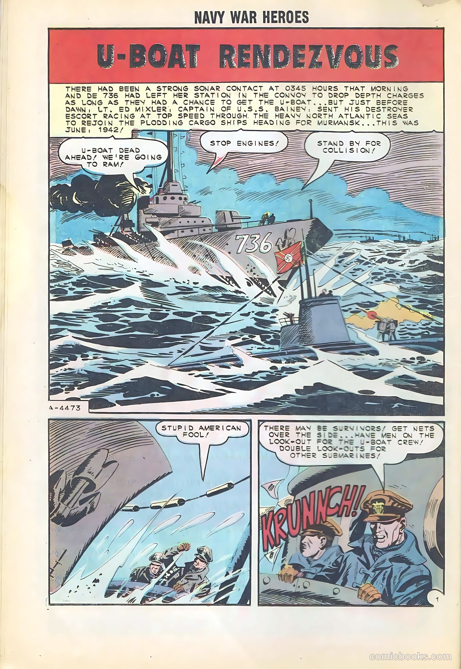 Navy War Heroes #7 — page 16 of 36