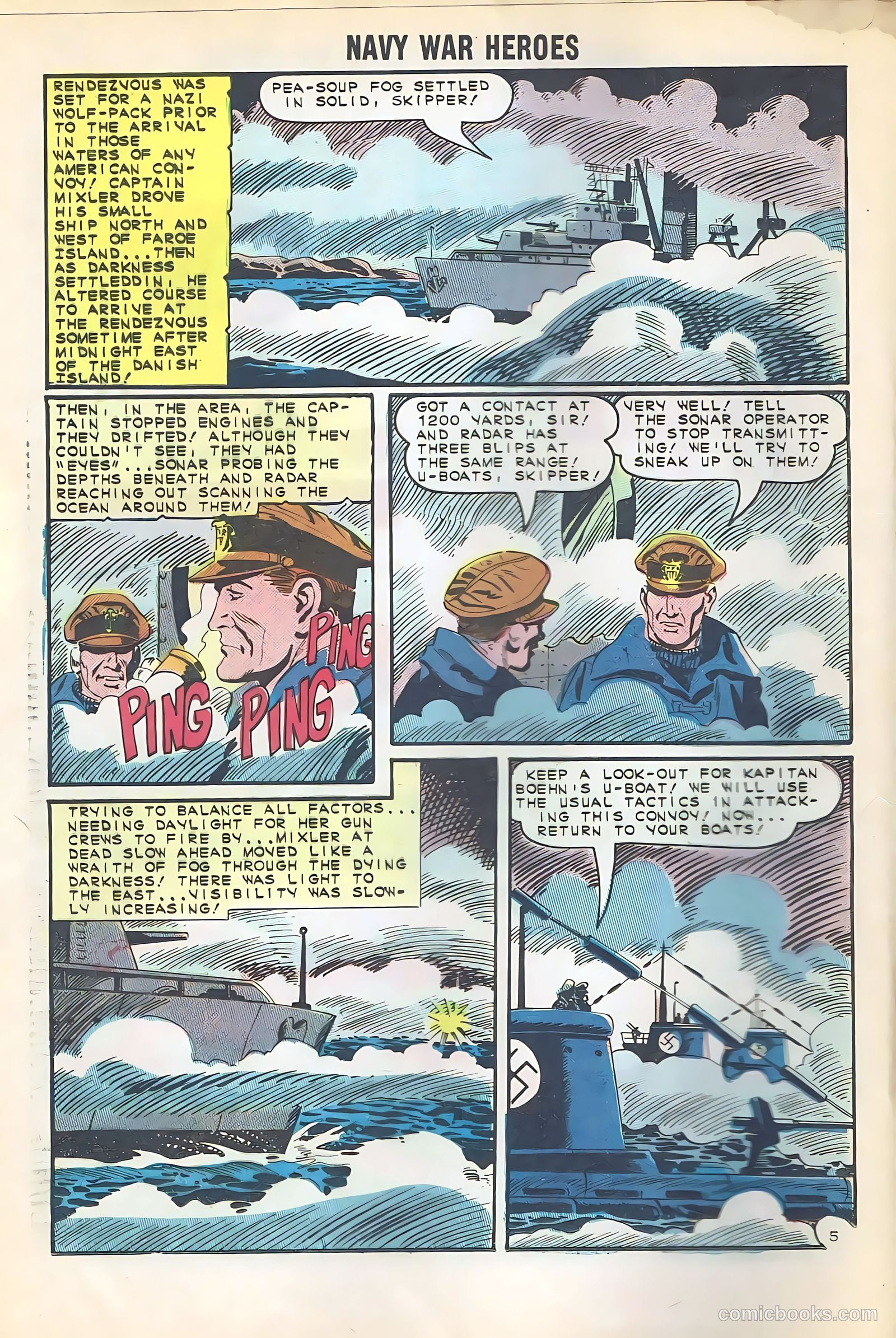 Navy War Heroes #7 — page 20 of 36