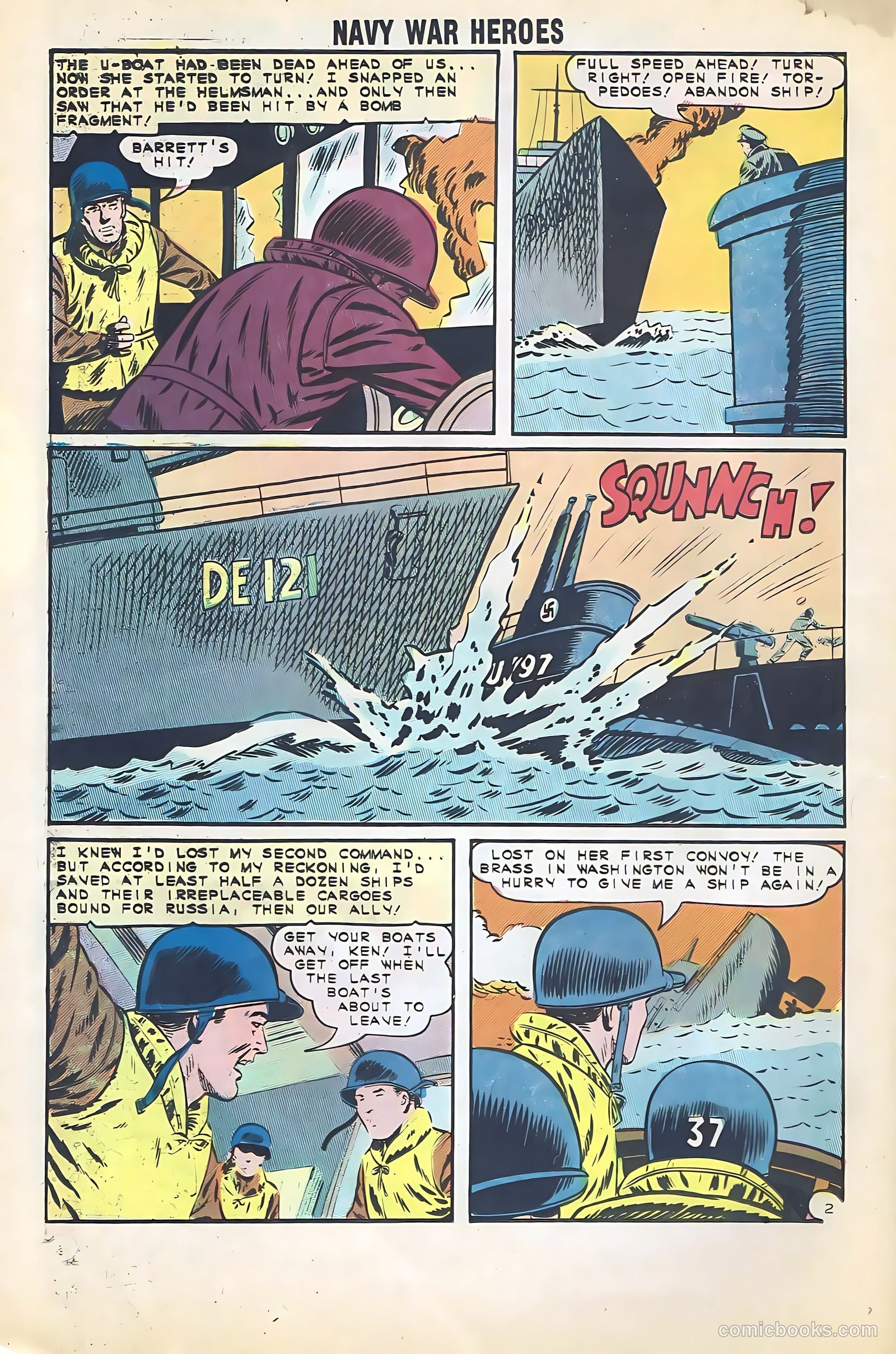 Navy War Heroes #7 — page 26 of 36