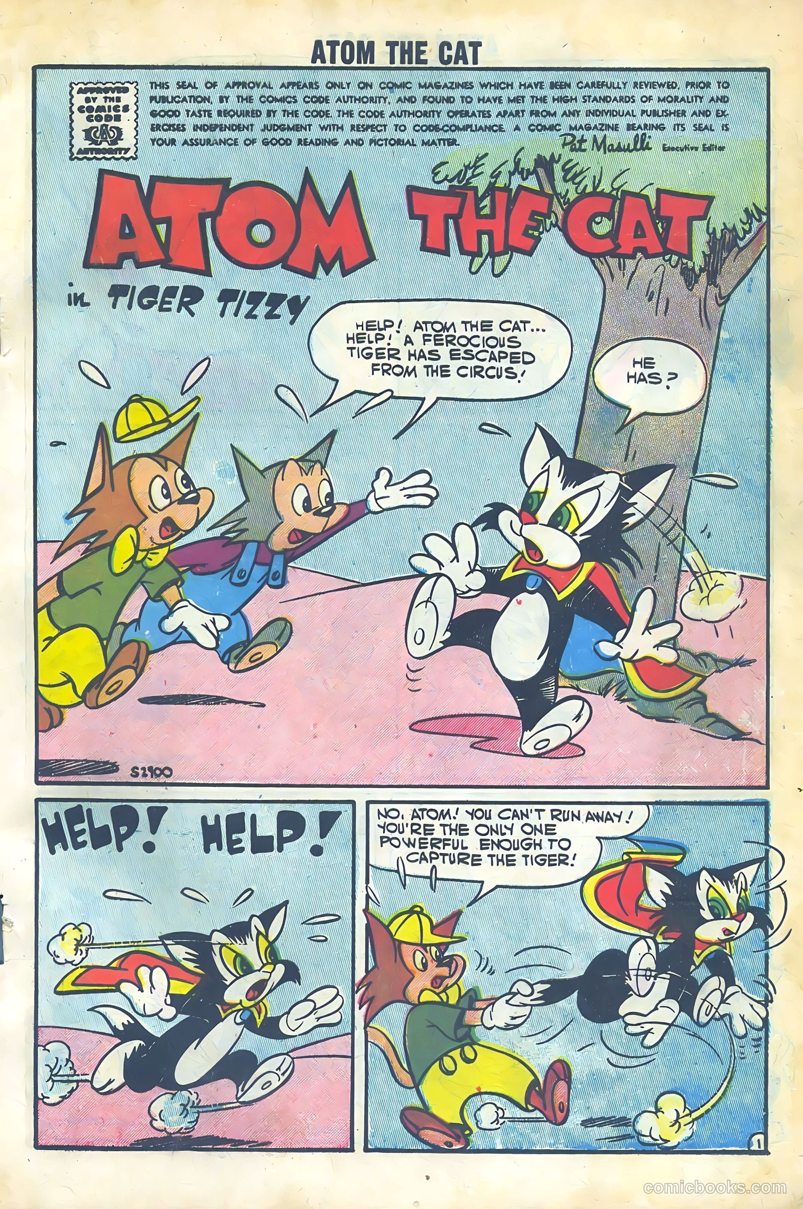 Atom the Cat #11 — page 3 of 68