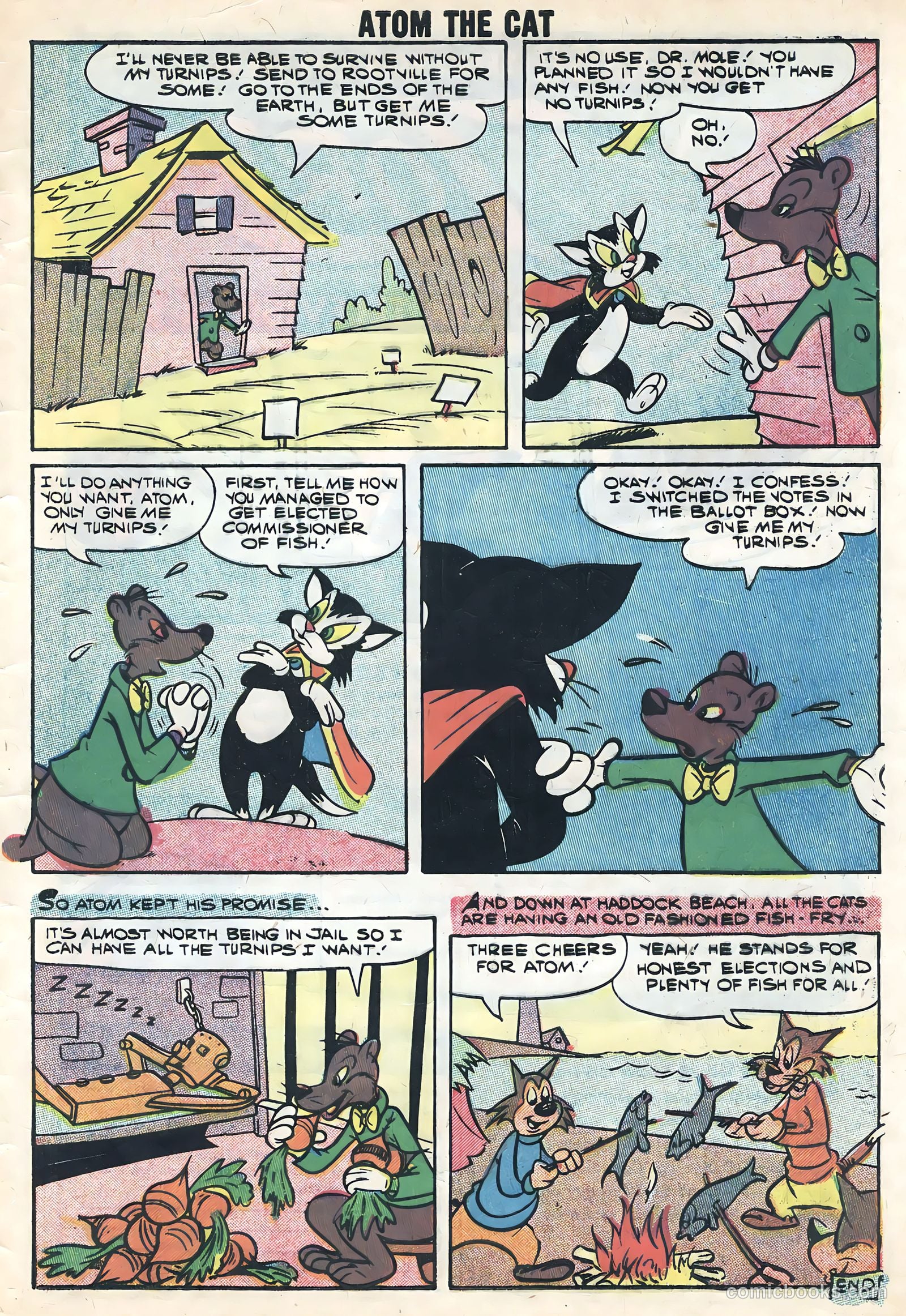 Atom the Cat #14 — page 33 of 36