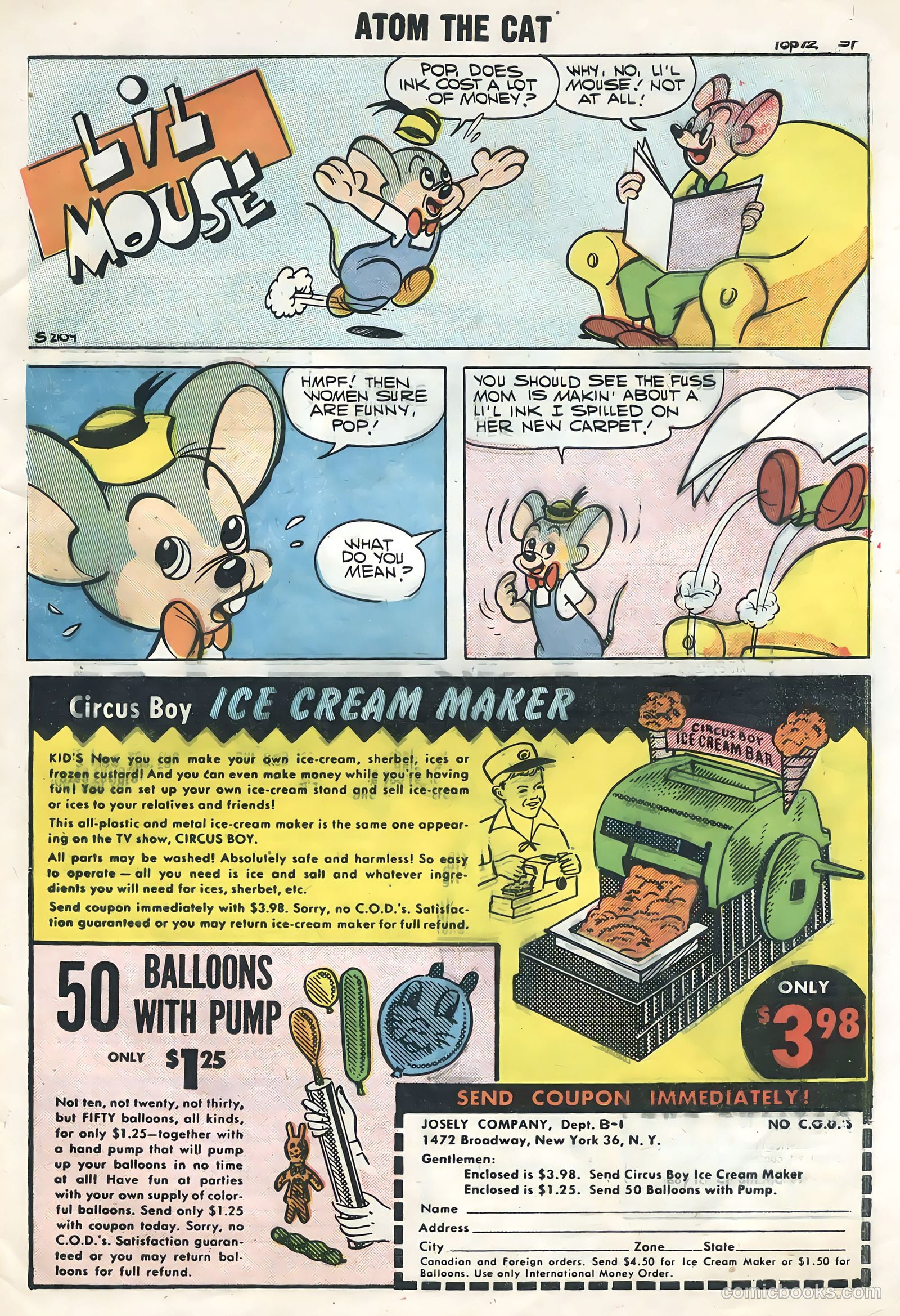 Atom the Cat #9 — page 33 of 36