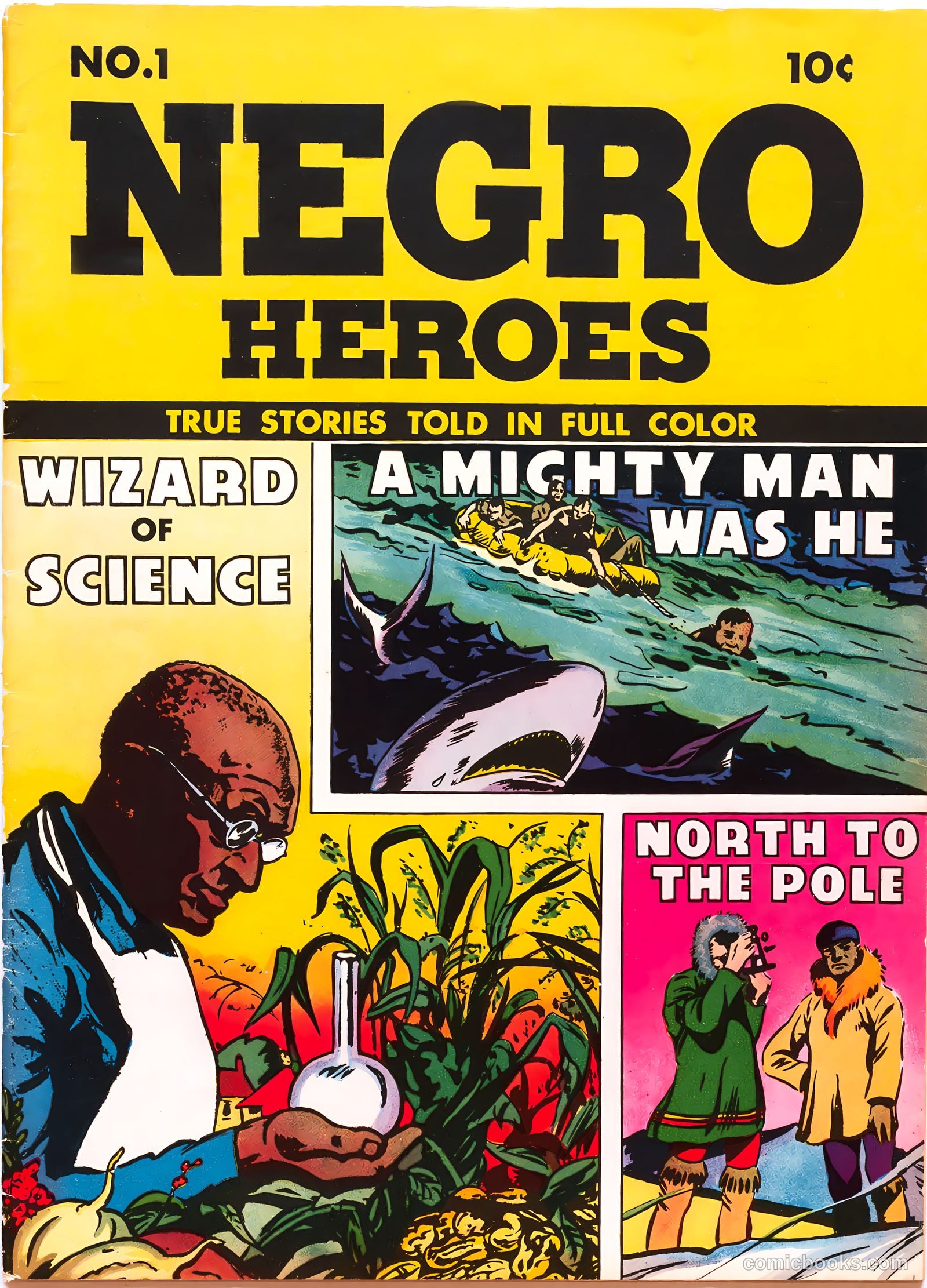 Negro Heroes #1 — page 1 of 36