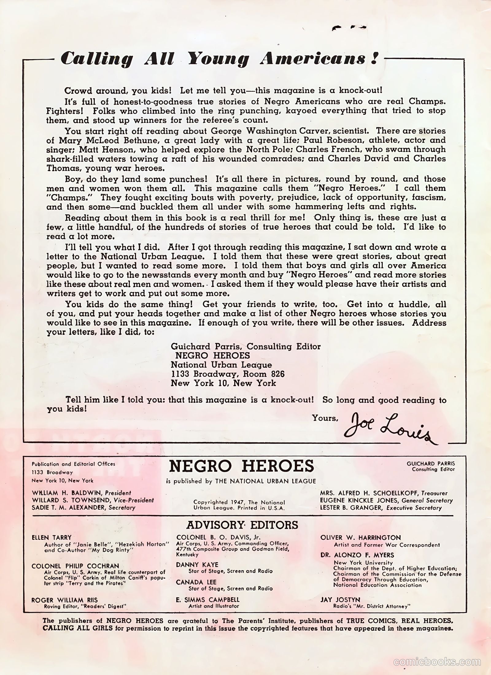Negro Heroes #1 — page 2 of 36