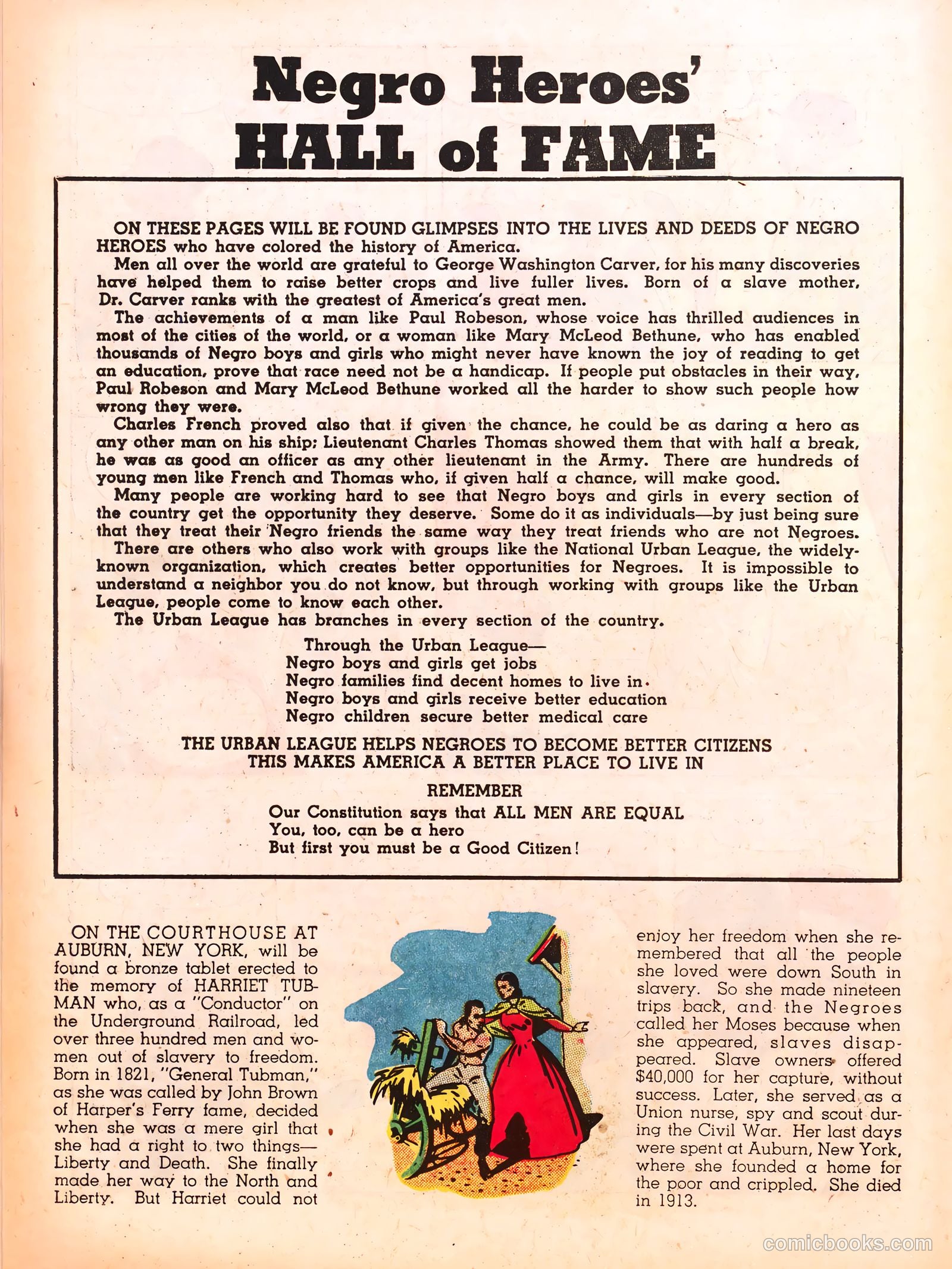 Negro Heroes #1 — page 18 of 36