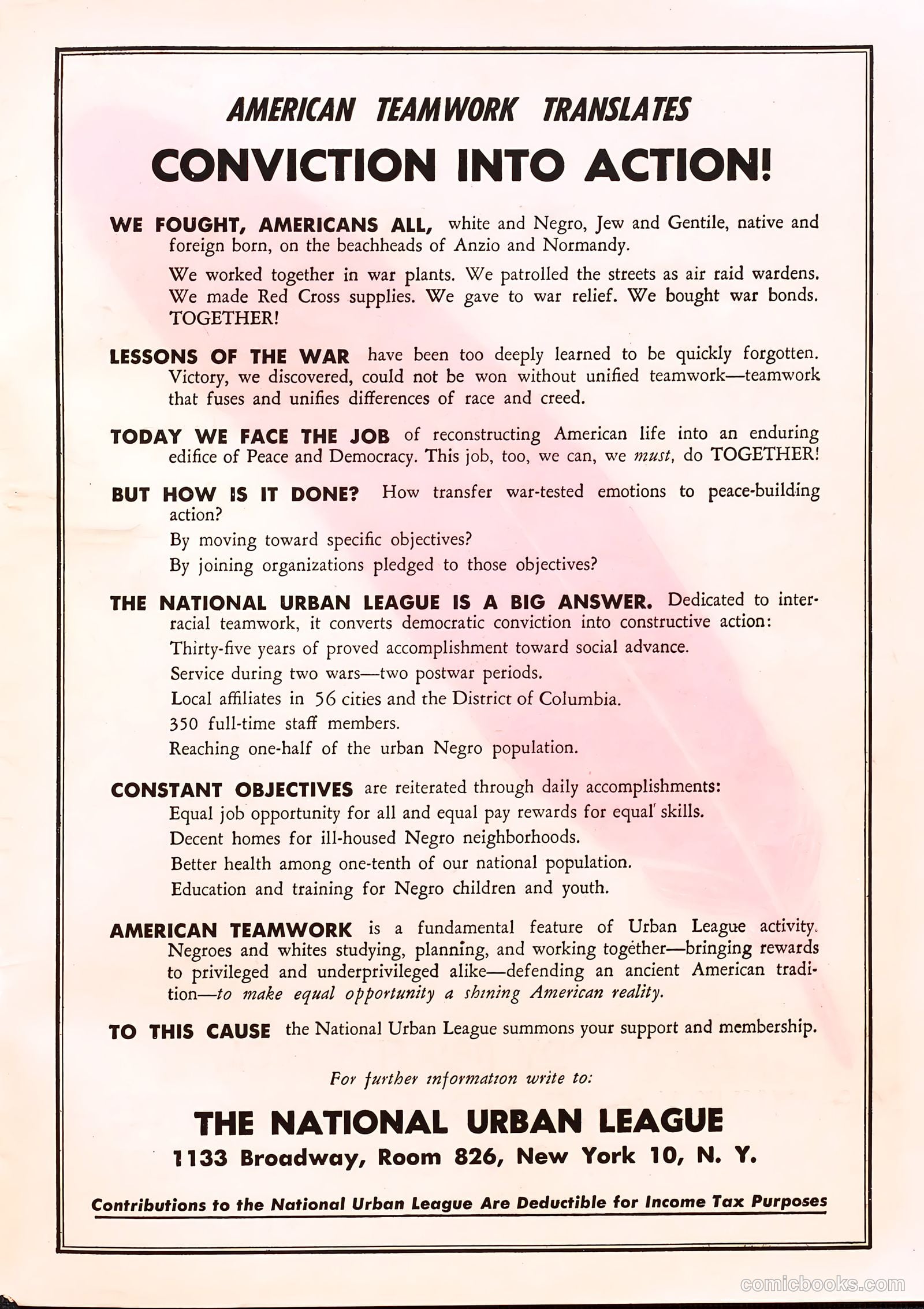 Negro Heroes #1 — page 35 of 36