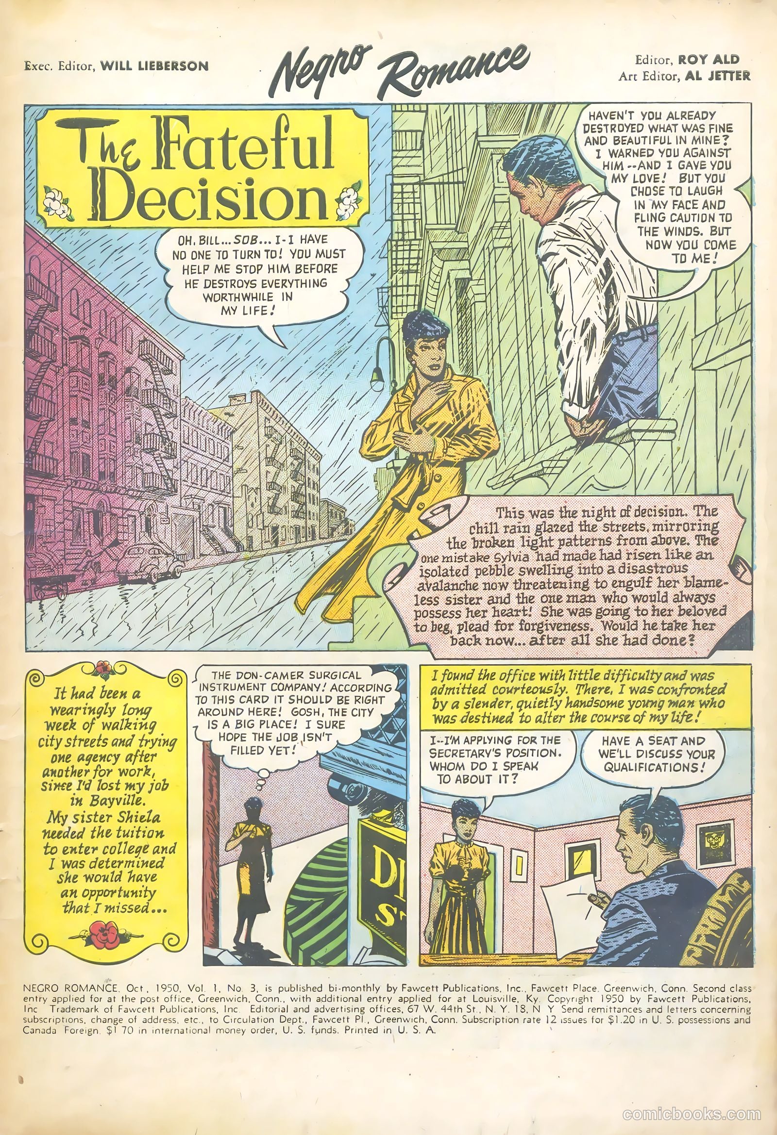 Negro Romance #3 — page 3 of 36