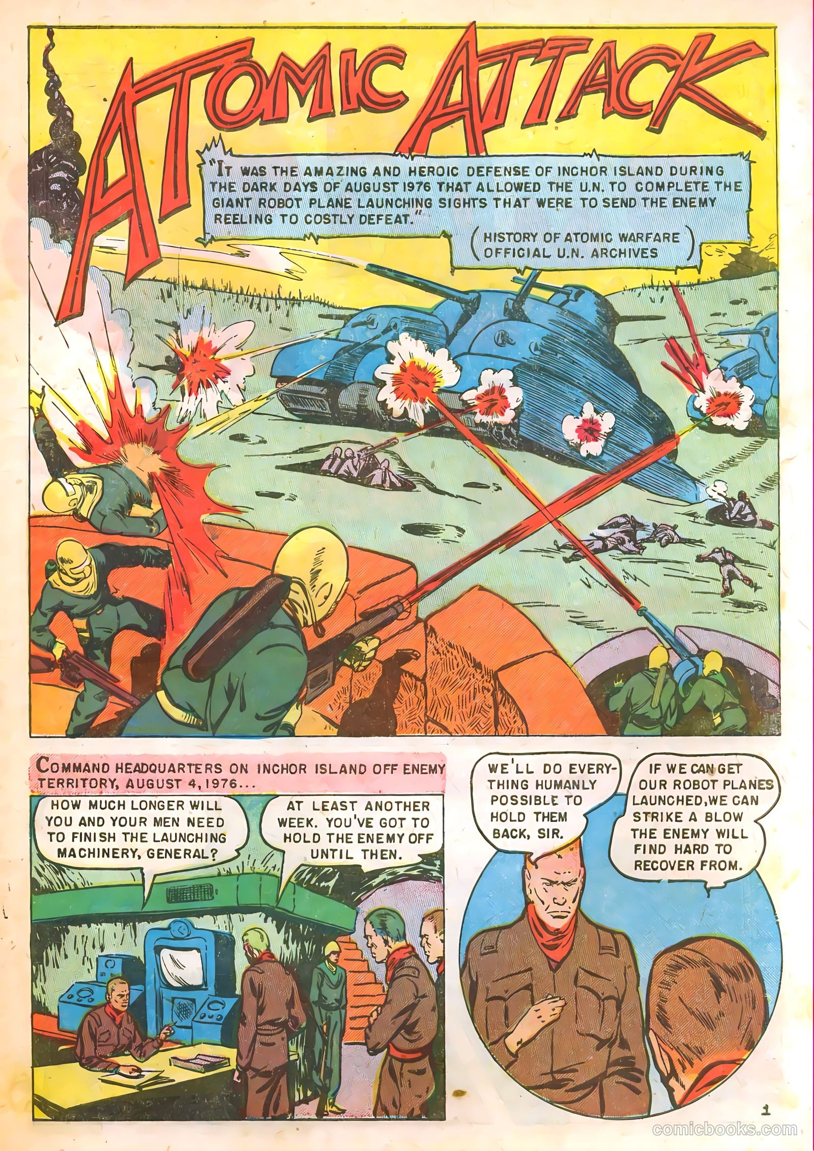 Atomic Attack! #6 — page 3 of 36