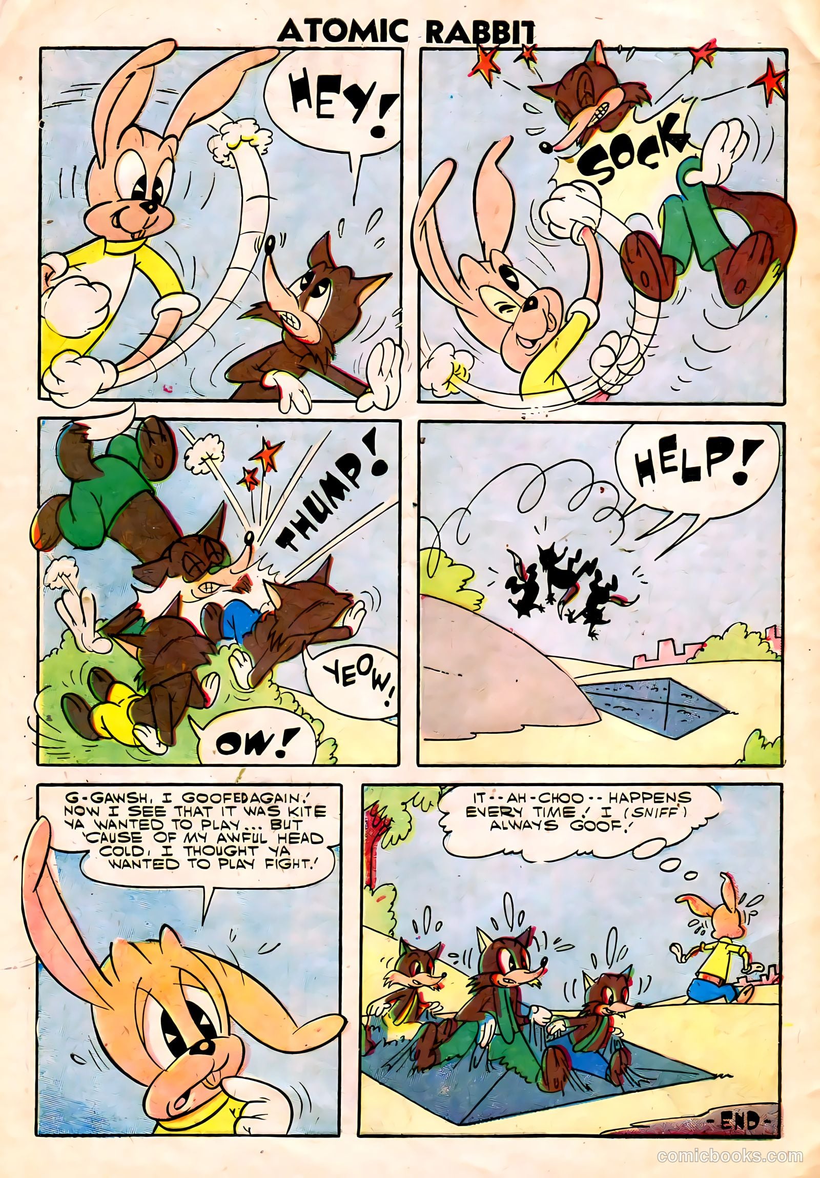 Atomic Rabbit #10 — page 32 of 36