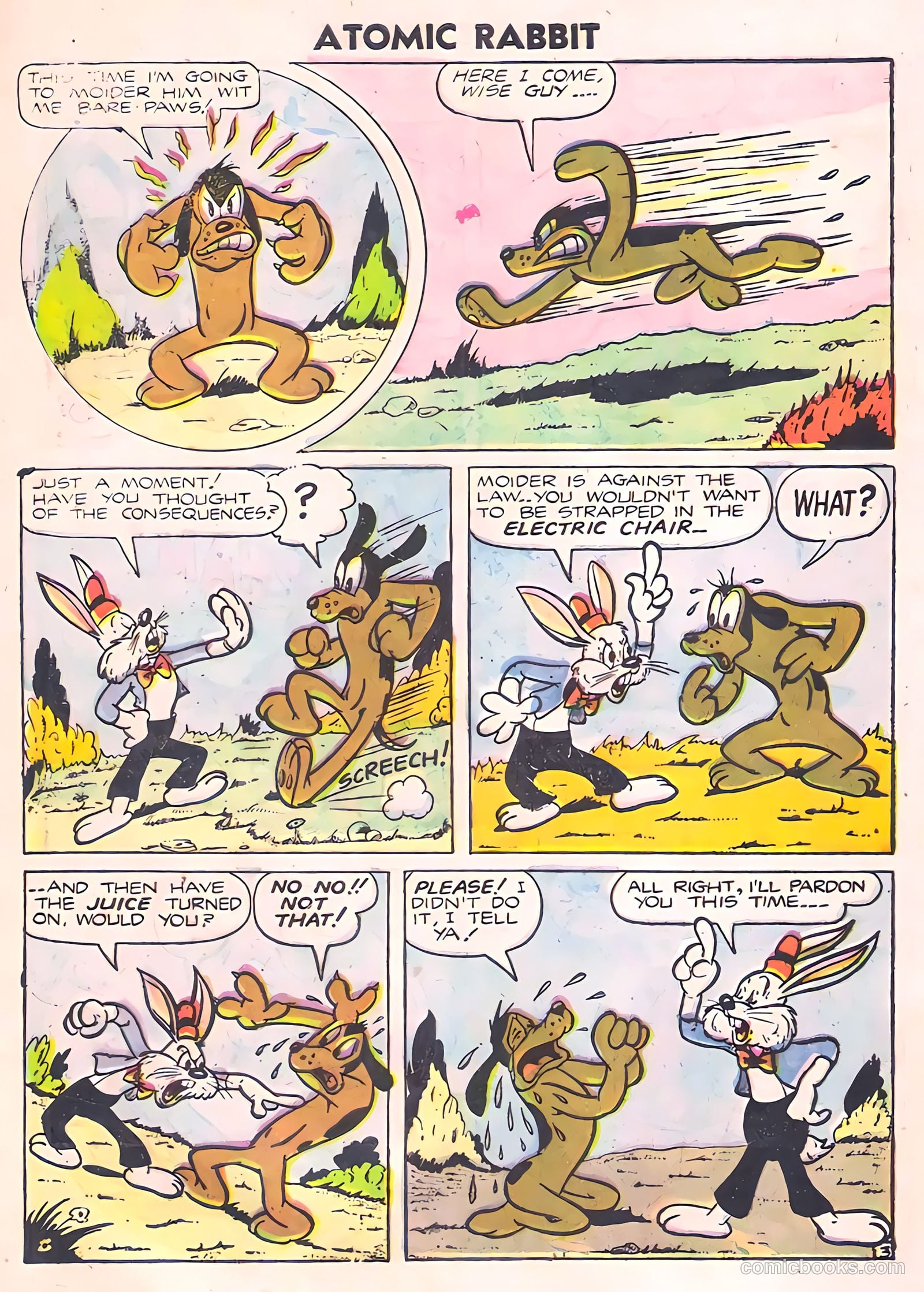 Atomic Rabbit #3 — page 32 of 36