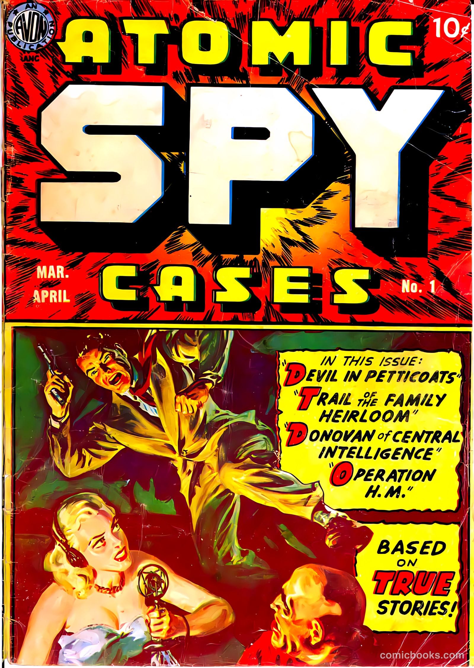Atomic Spy Cases #1 — page 1 of 36
