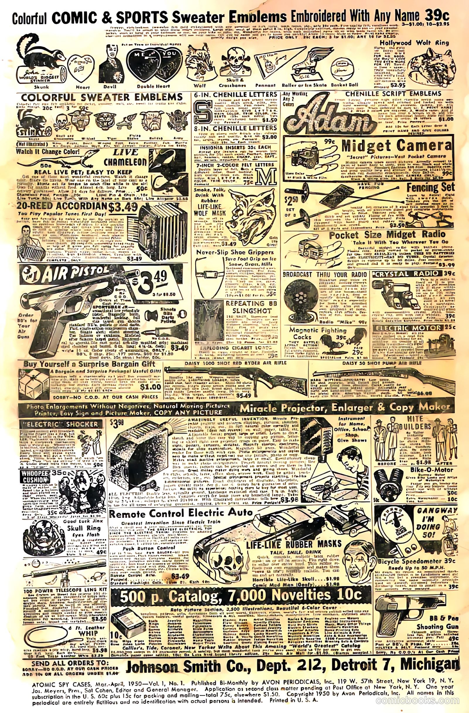 Atomic Spy Cases #1 — page 2 of 36