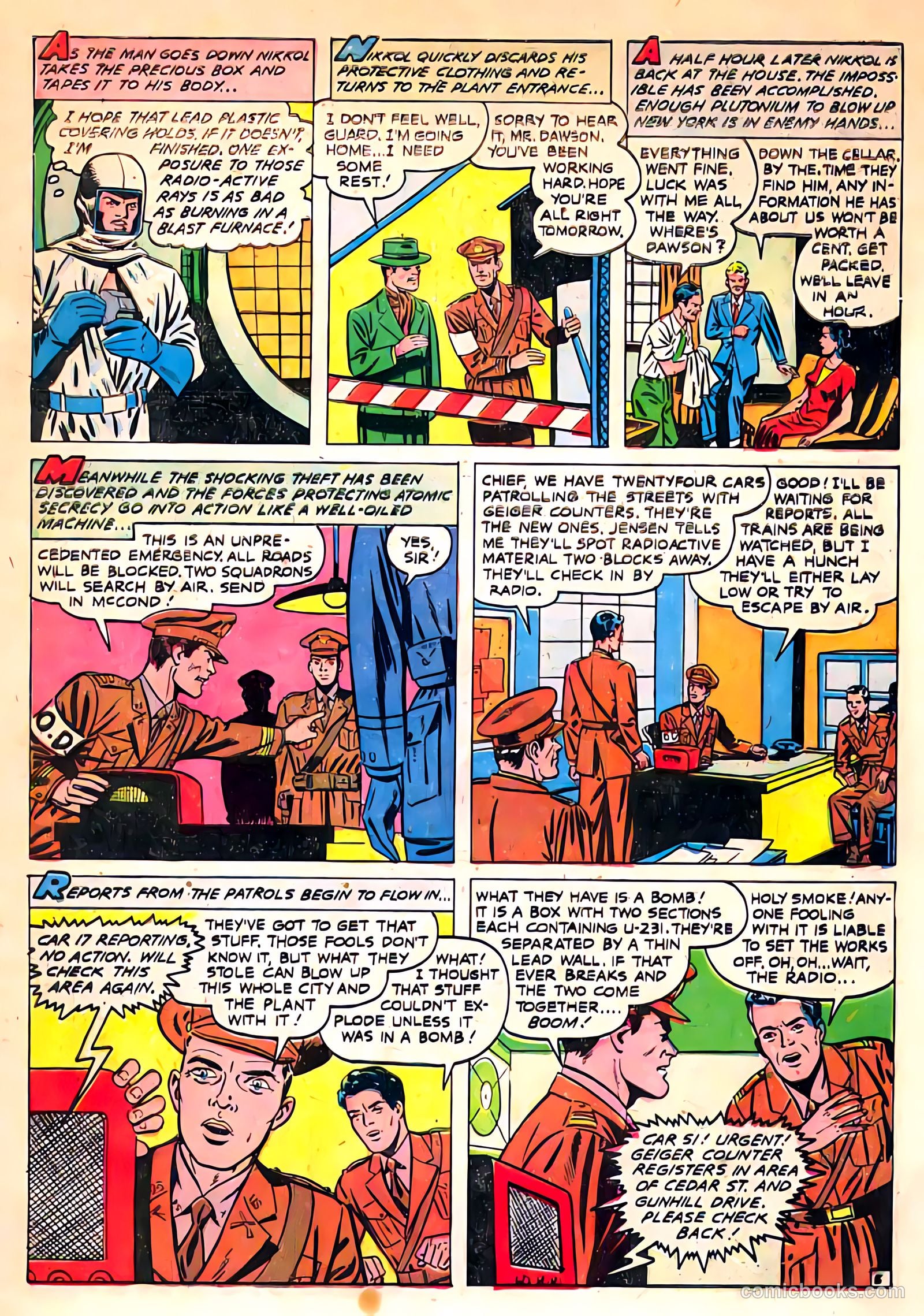 Atomic Spy Cases #1 — page 7 of 36