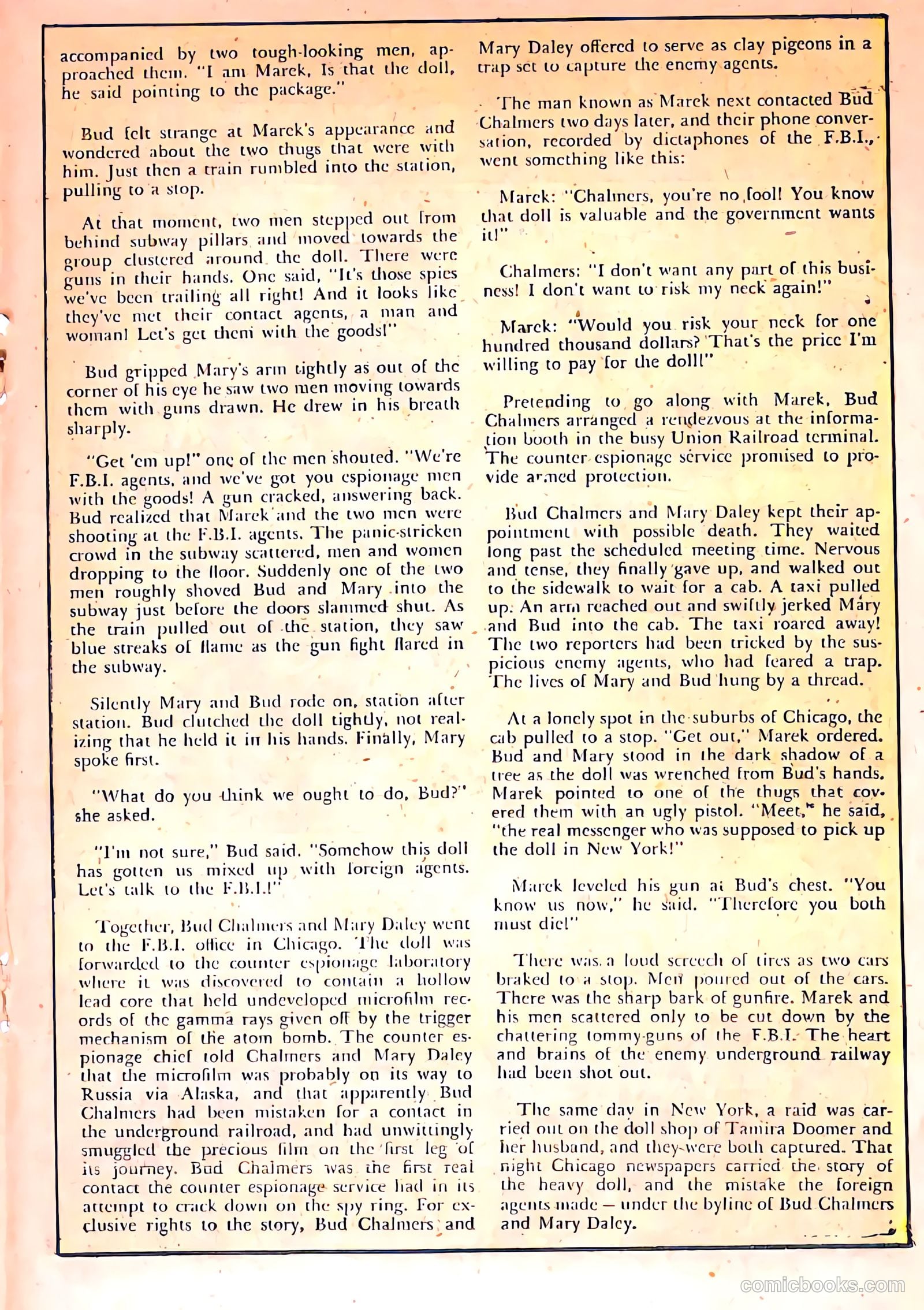 Atomic Spy Cases #1 — page 19 of 36