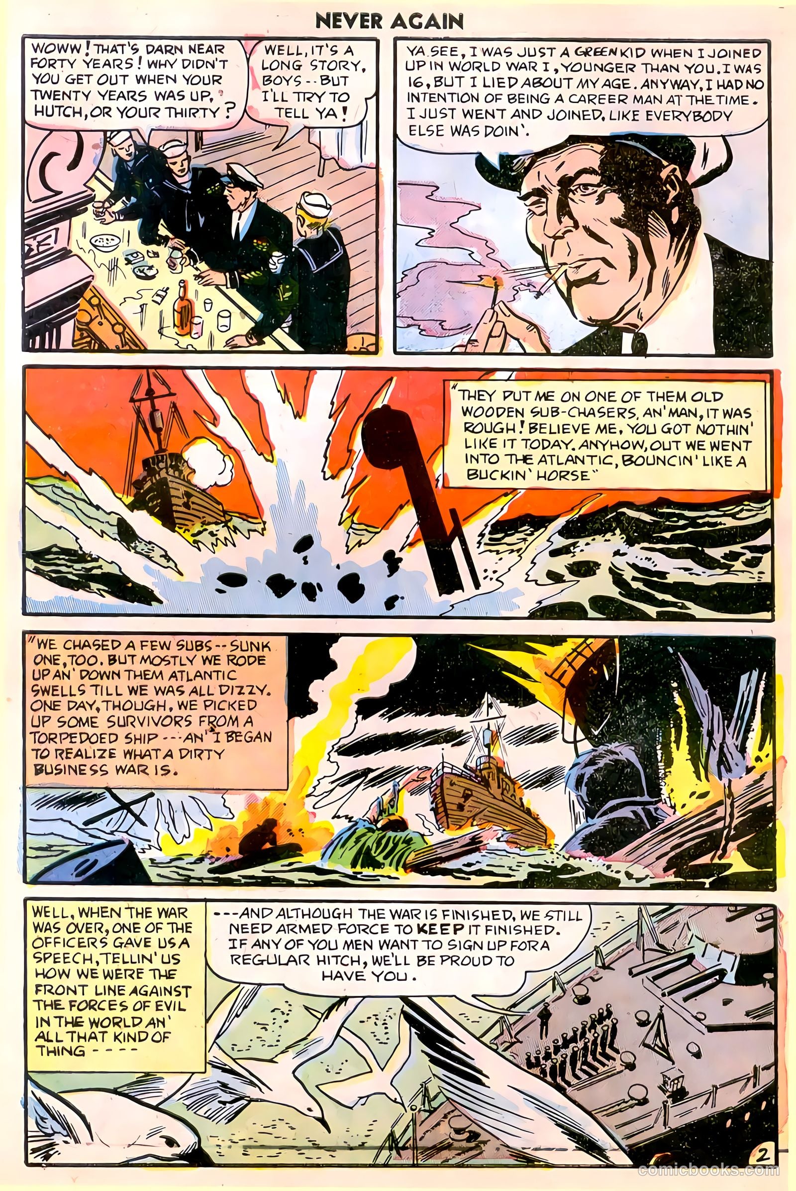Never Again #8 — page 4 of 36