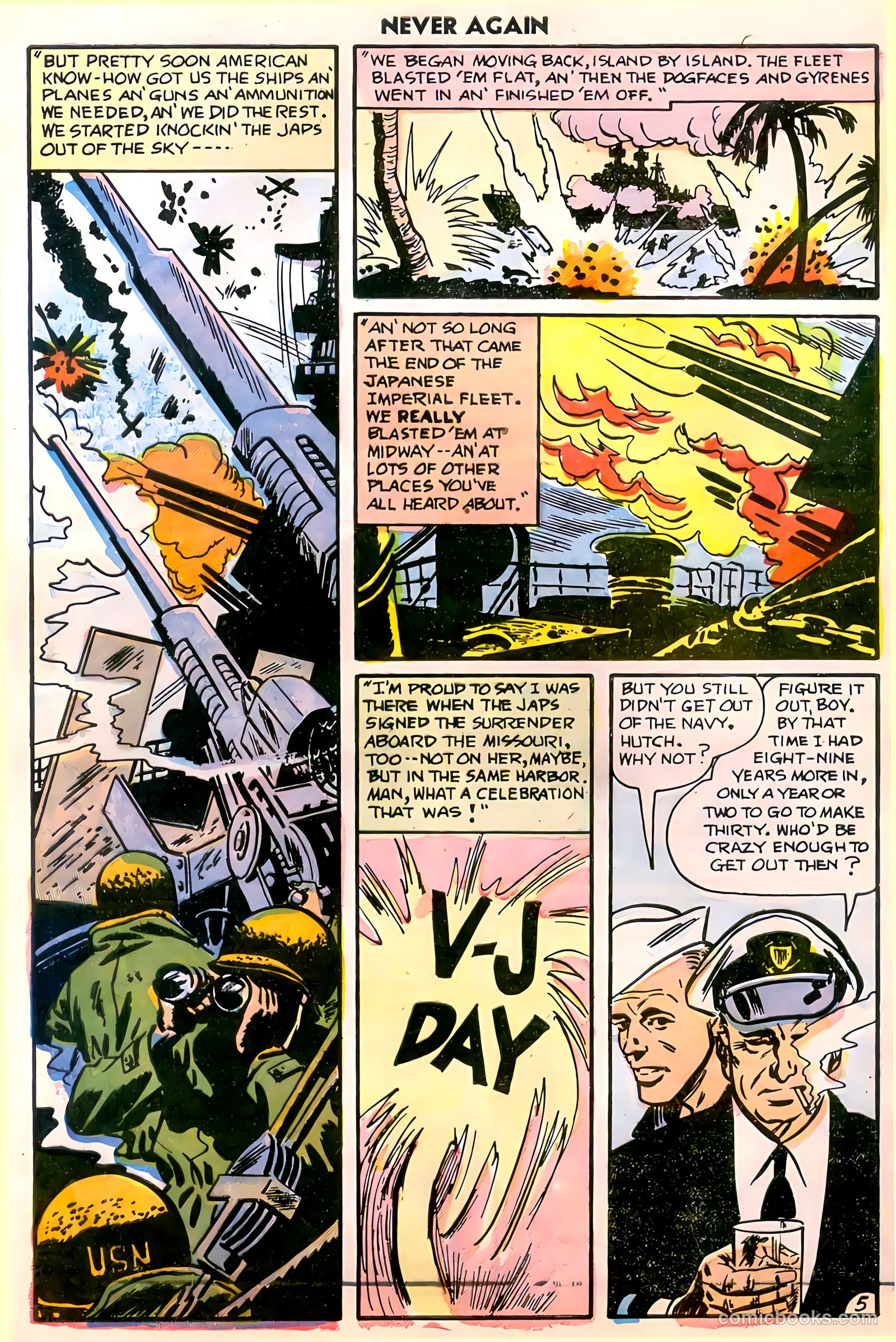 Never Again #8 — page 8 of 36