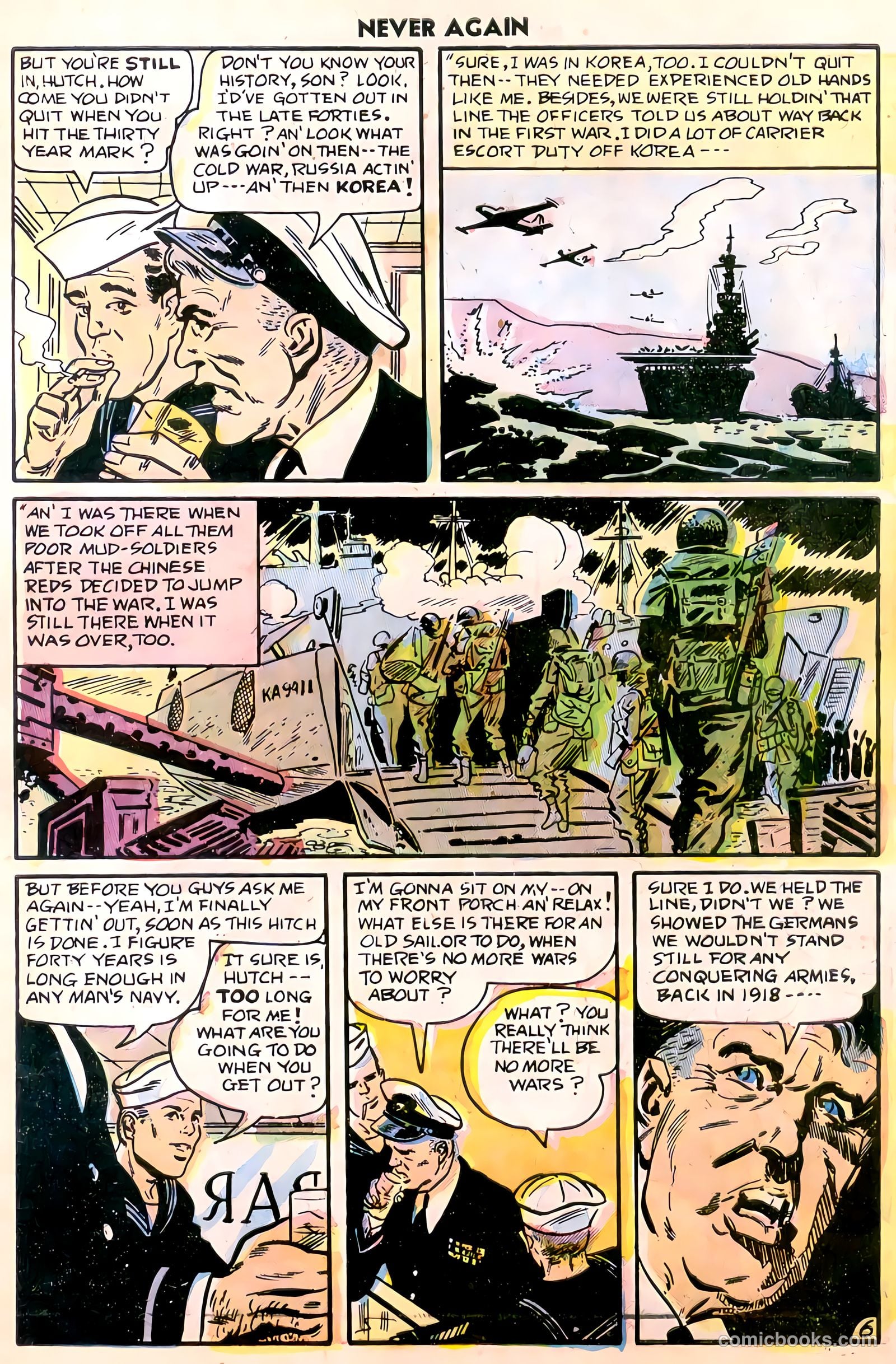 Never Again #8 — page 9 of 36