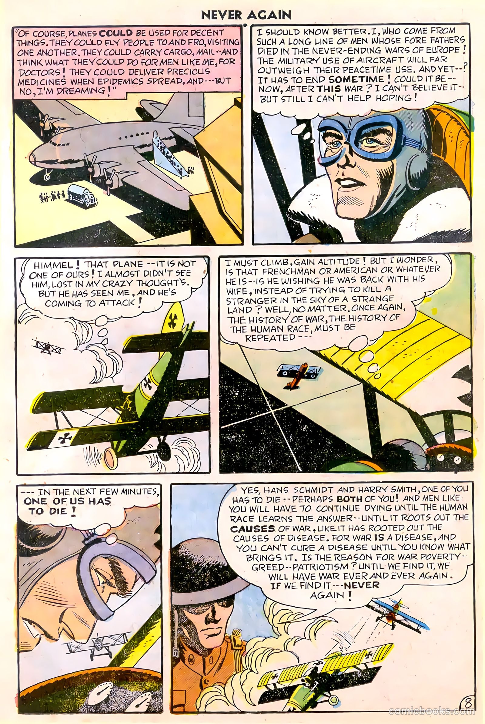 Never Again #8 — page 19 of 36