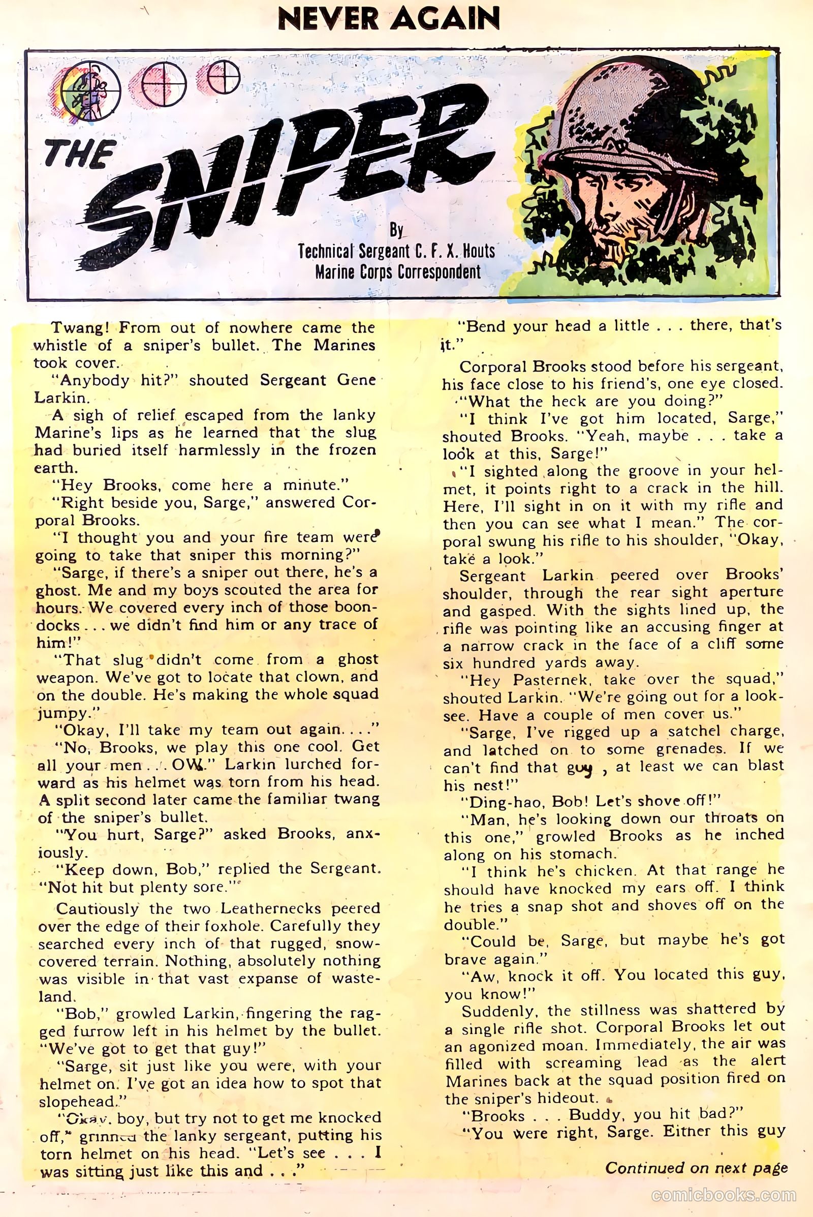 Never Again #8 — page 20 of 36