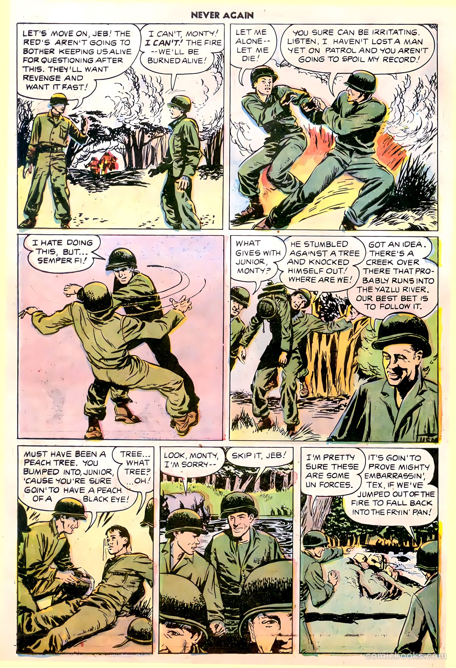 Never Again #8 — page 28 of 36