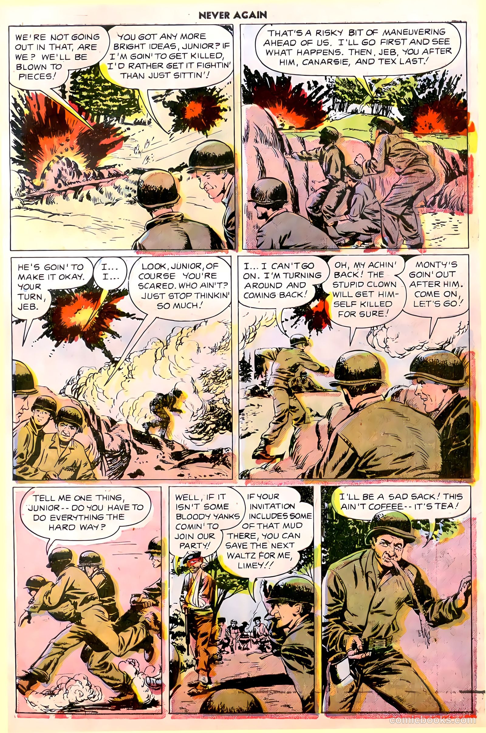 Never Again #8 — page 29 of 36
