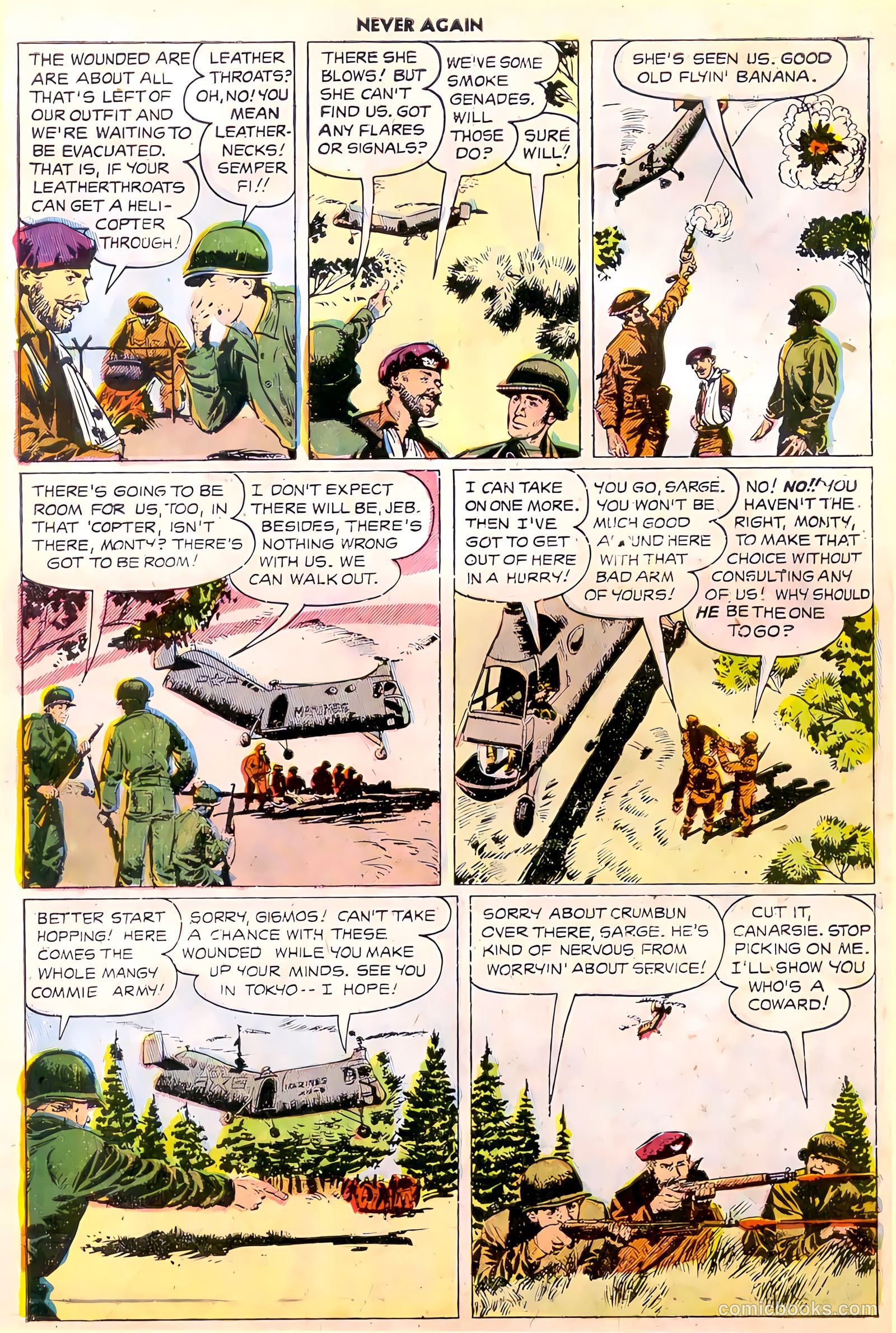 Never Again #8 — page 30 of 36