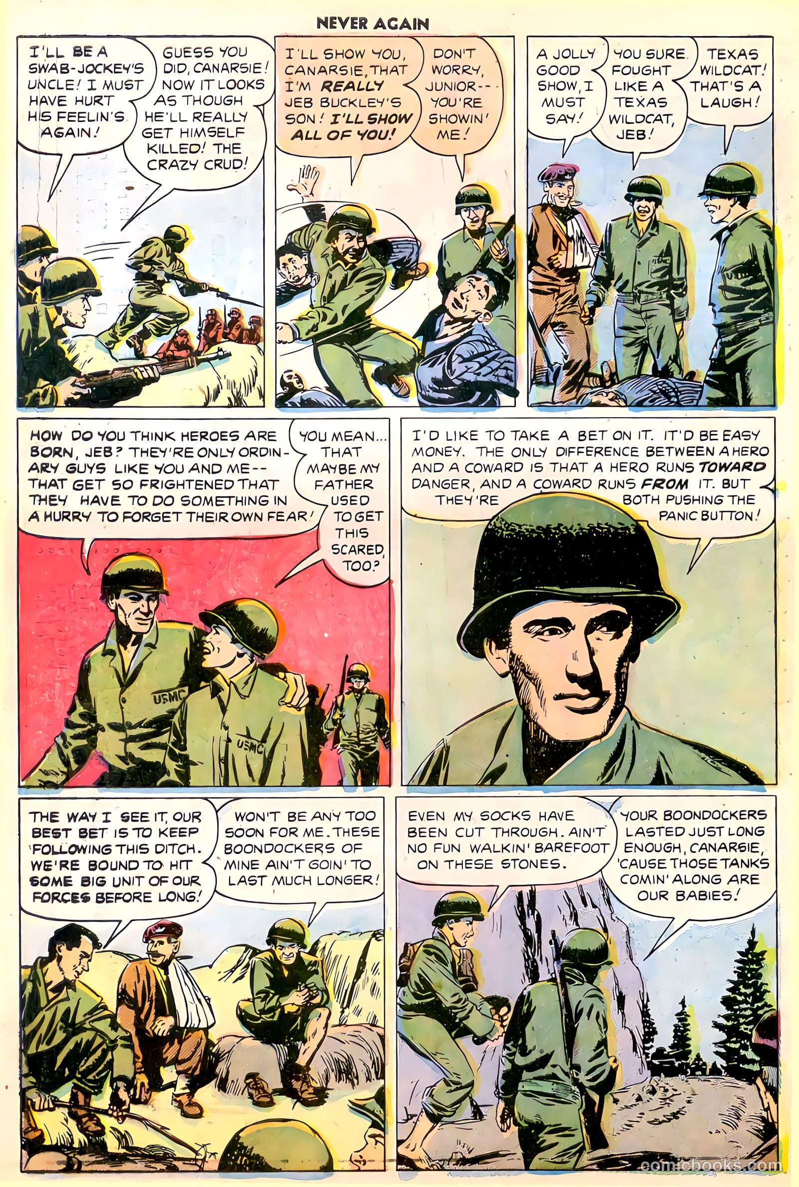 Never Again #8 — page 32 of 36