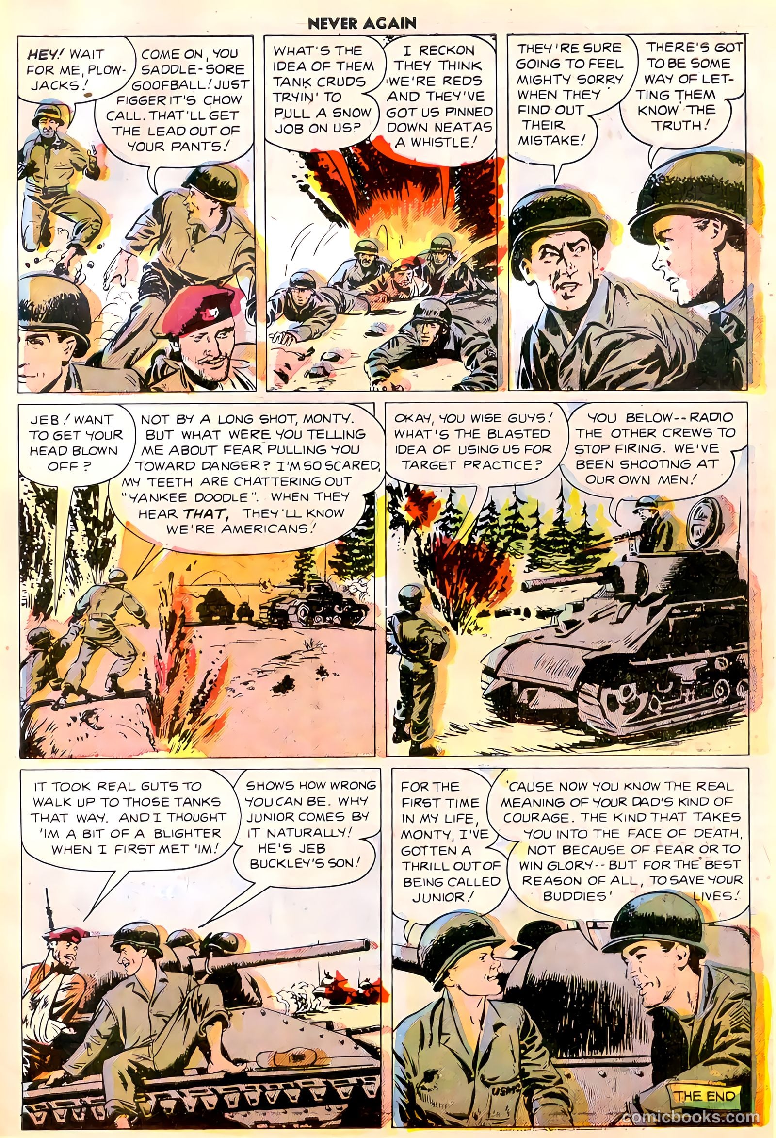 Never Again #8 — page 33 of 36