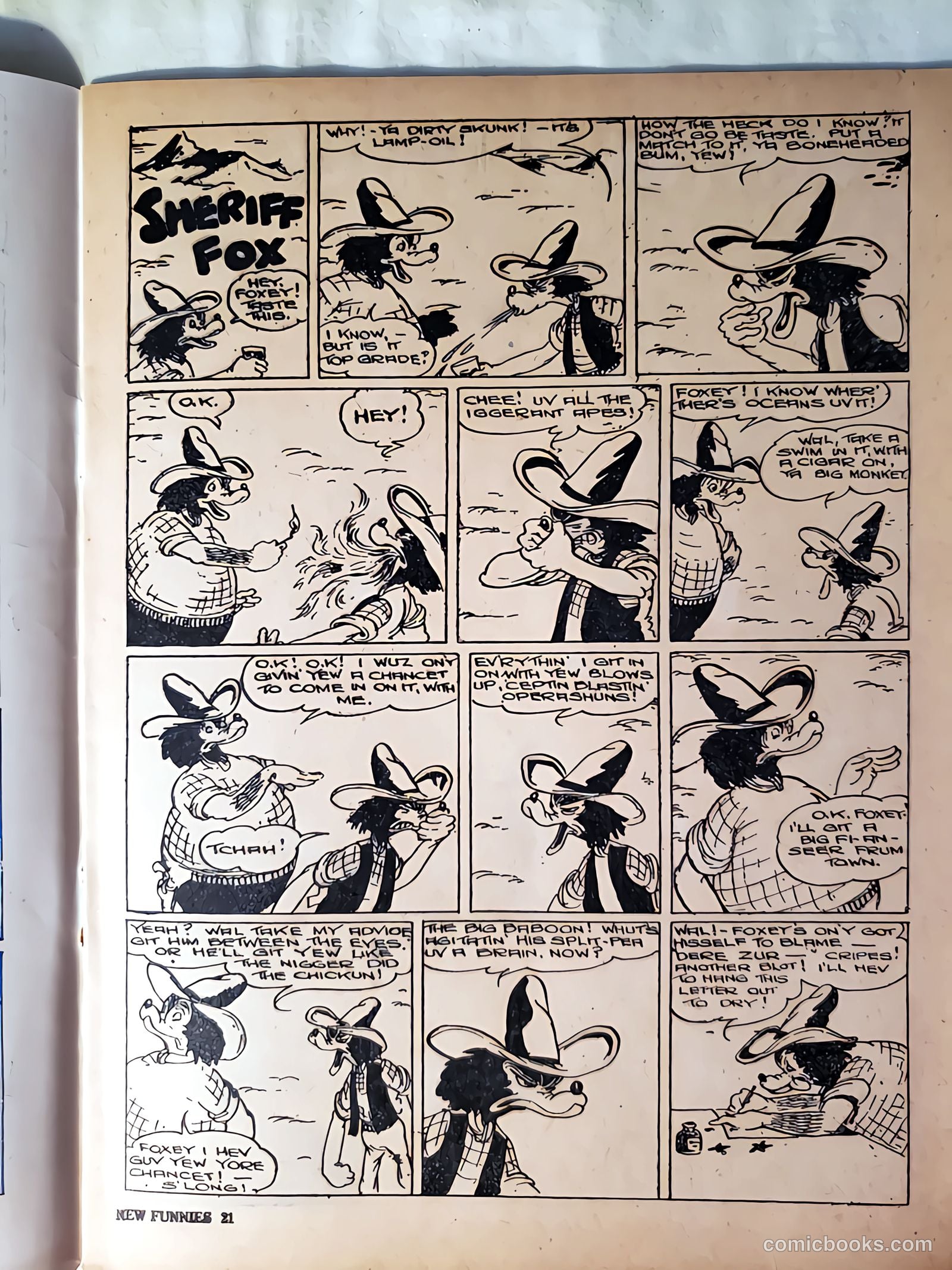 New Funnies #21 — page 3 of 20