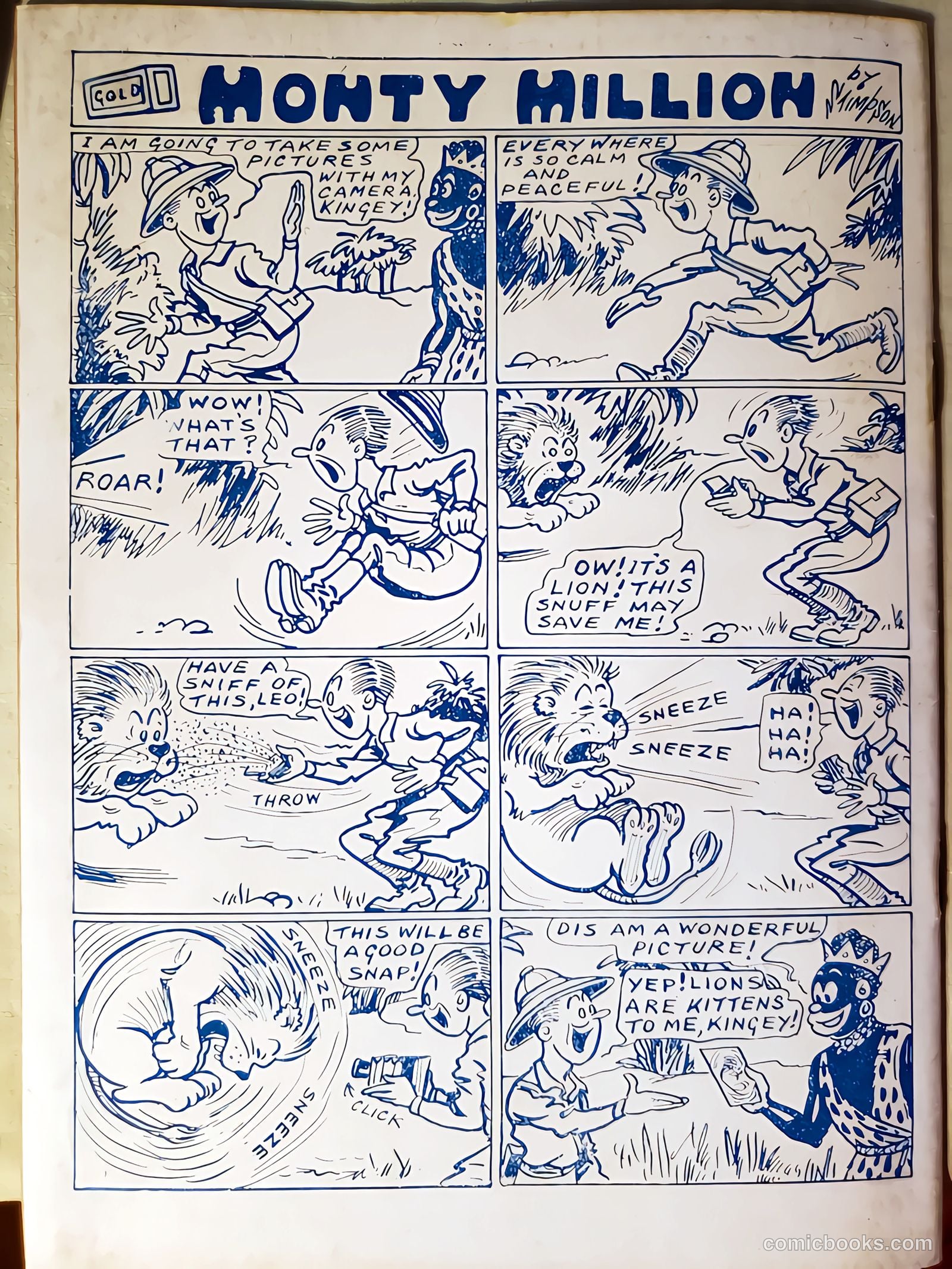 New Funnies #21 — page 20 of 20
