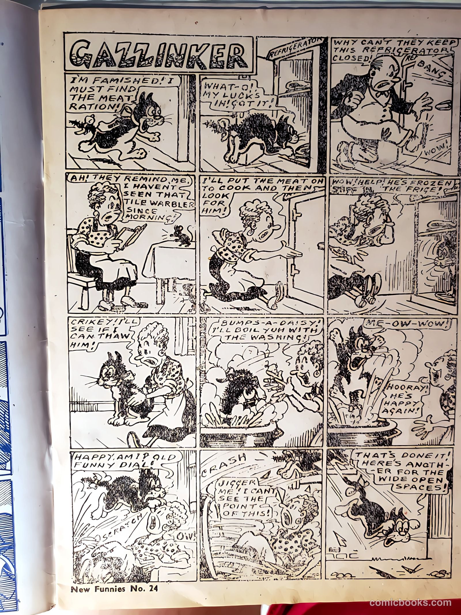 New Funnies #24 — page 3 of 20