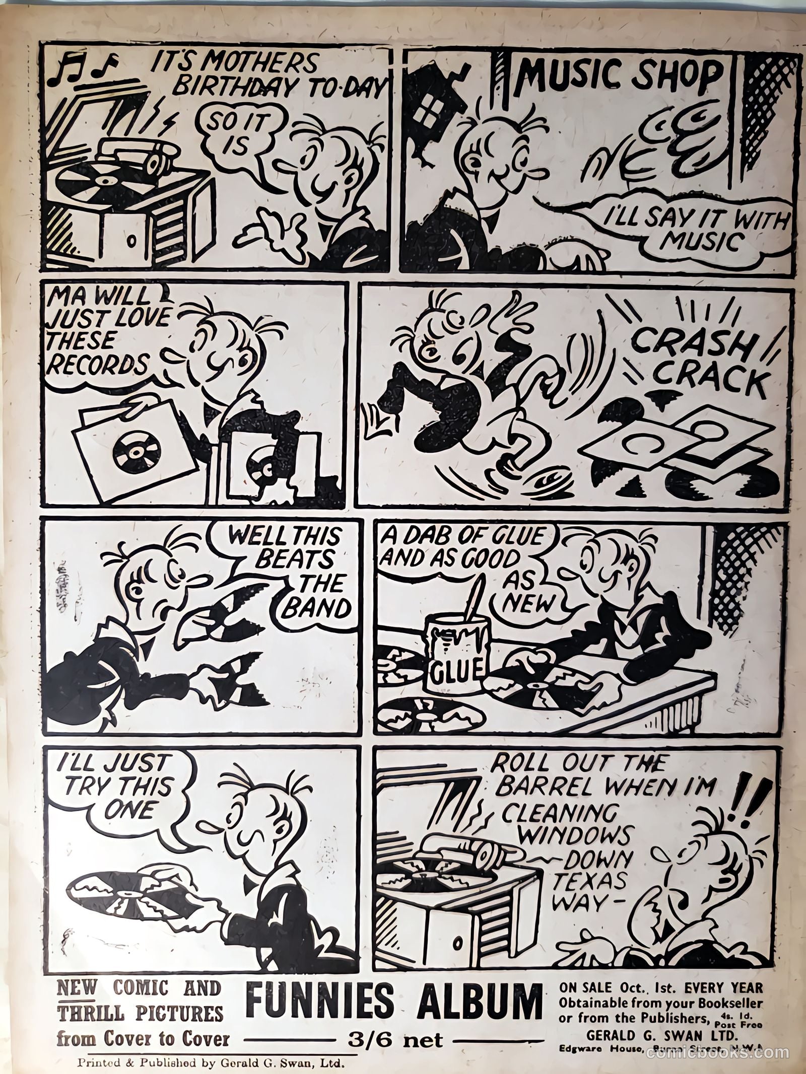 New Funnies #28 — page 16 of 16