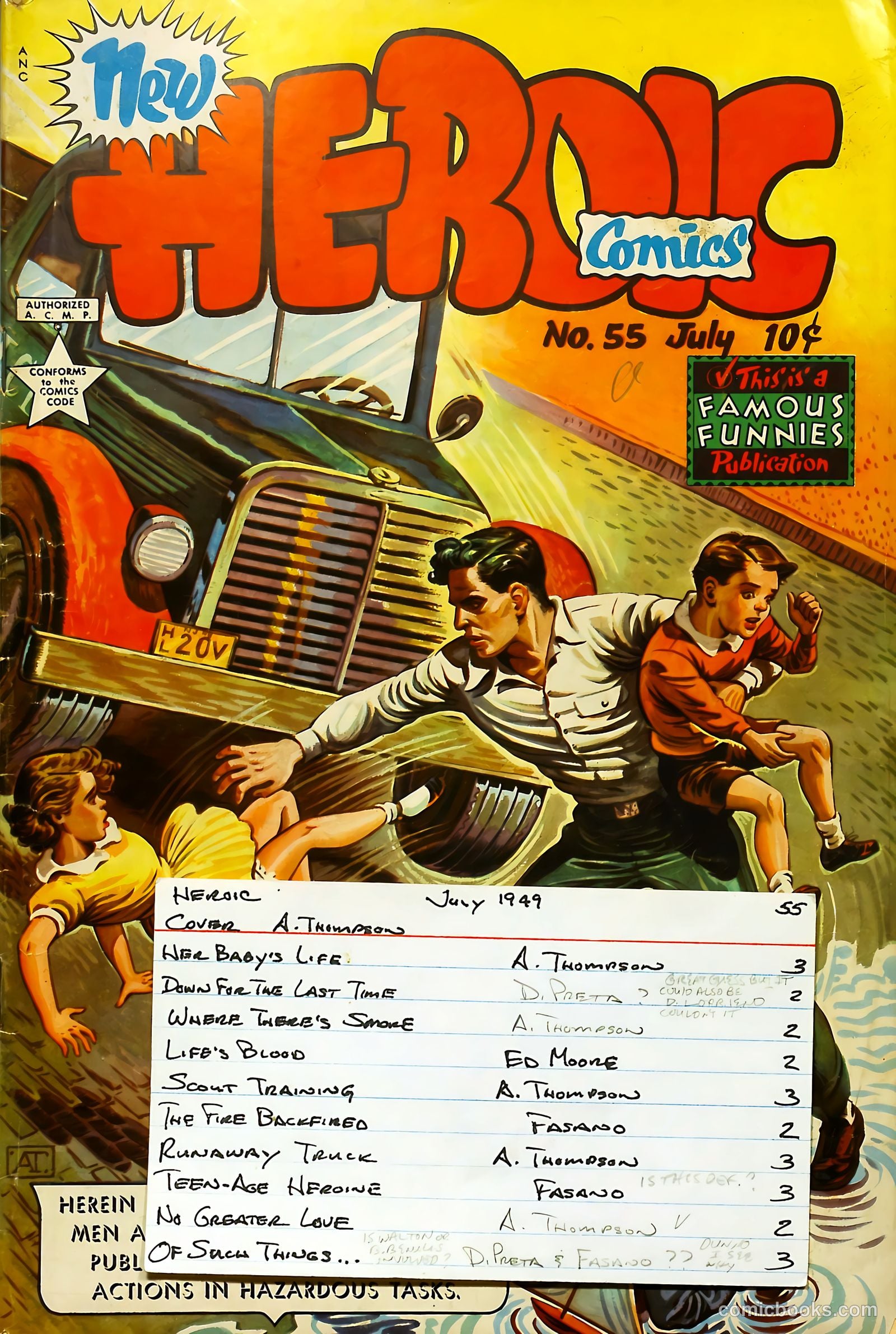 New Heroic Comics #55 — page 53 of 53