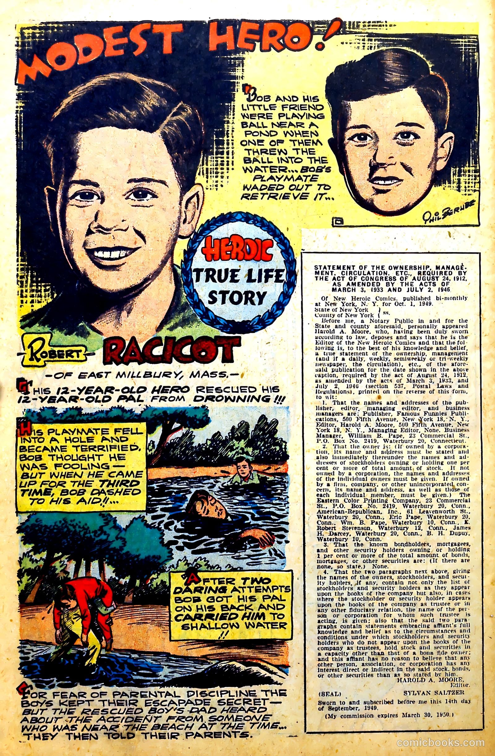 New Heroic Comics #59 — page 50 of 52