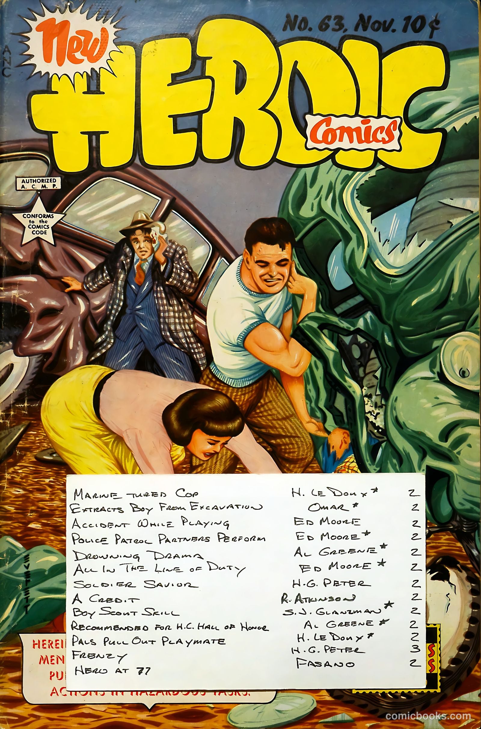 New Heroic Comics #63 — page 53 of 53