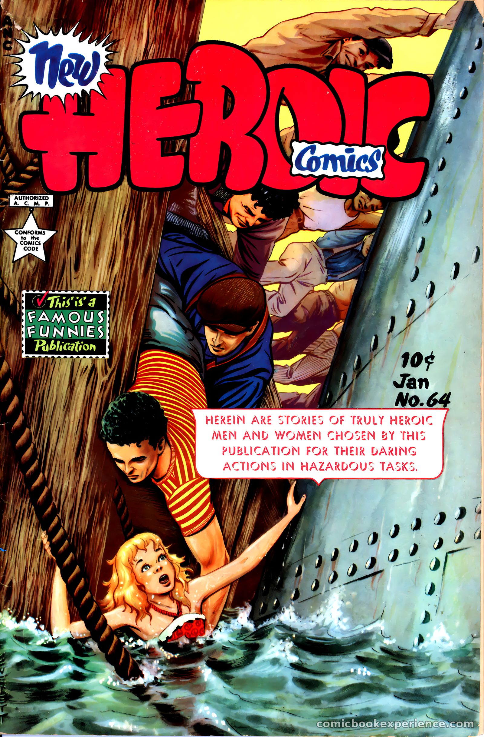 New Heroic Comics #64 — page 1 of 54