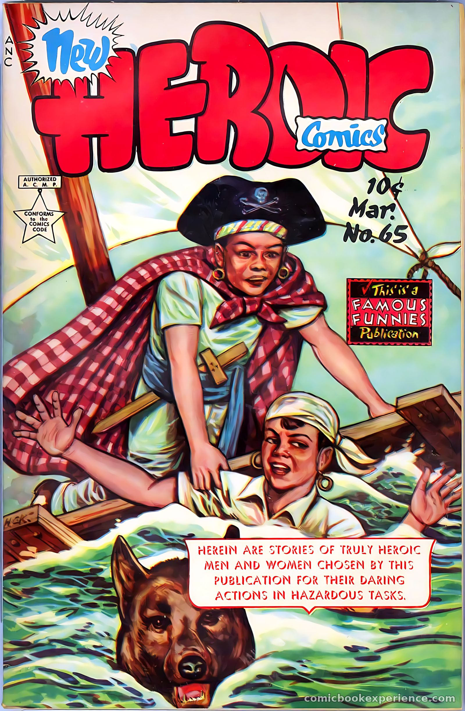 New Heroic Comics #65 — page 1 of 52